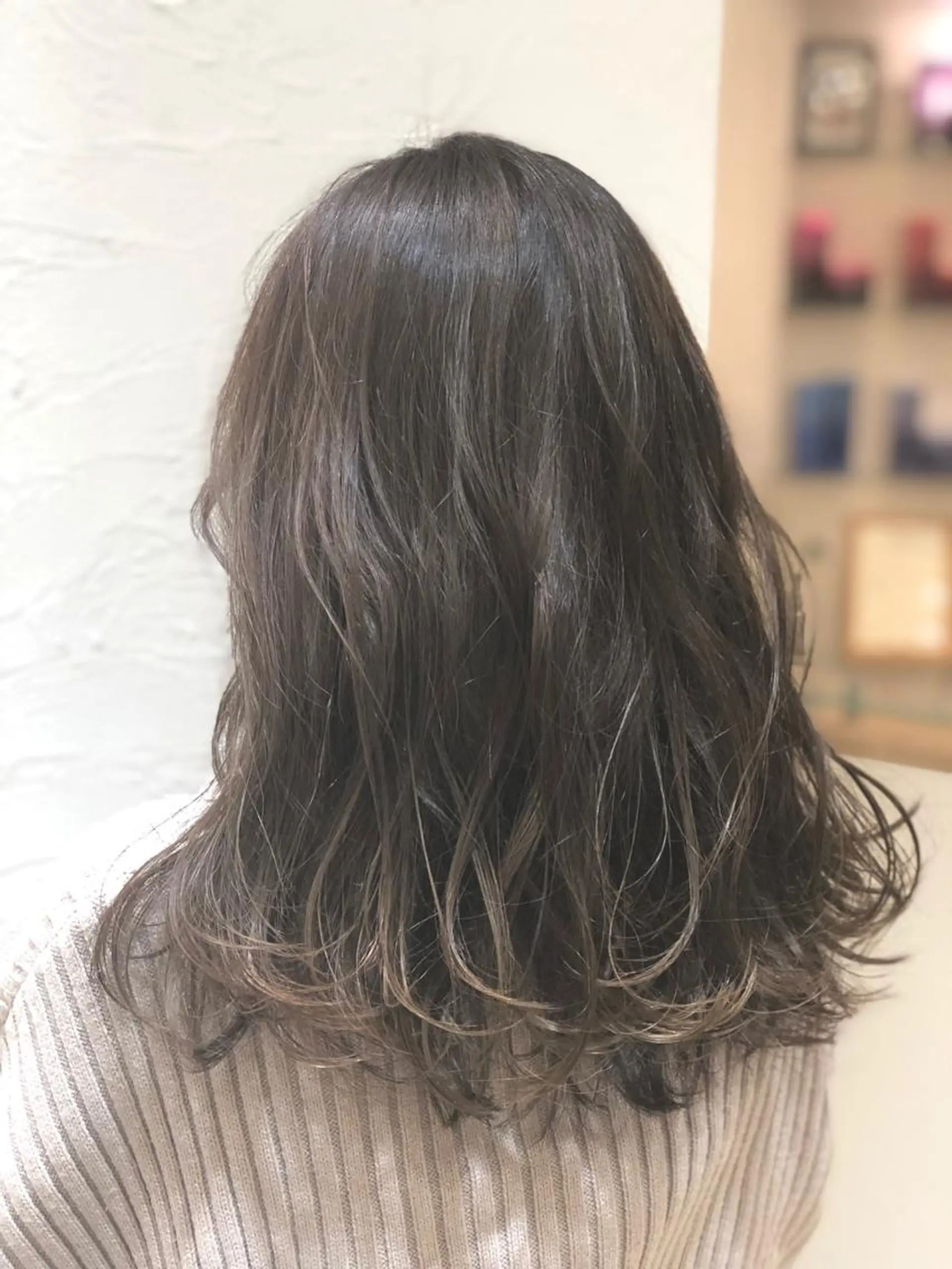 セミロング カラー 🍀褒められヘア🍀 松尾舜のヘアスタイル