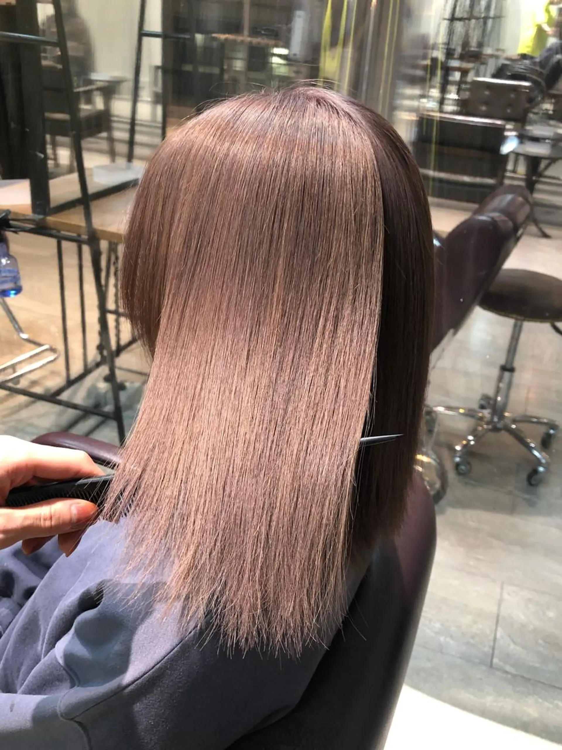 セミロング セミロングパーマ 松下 友希 【fifth】のヘアスタイル