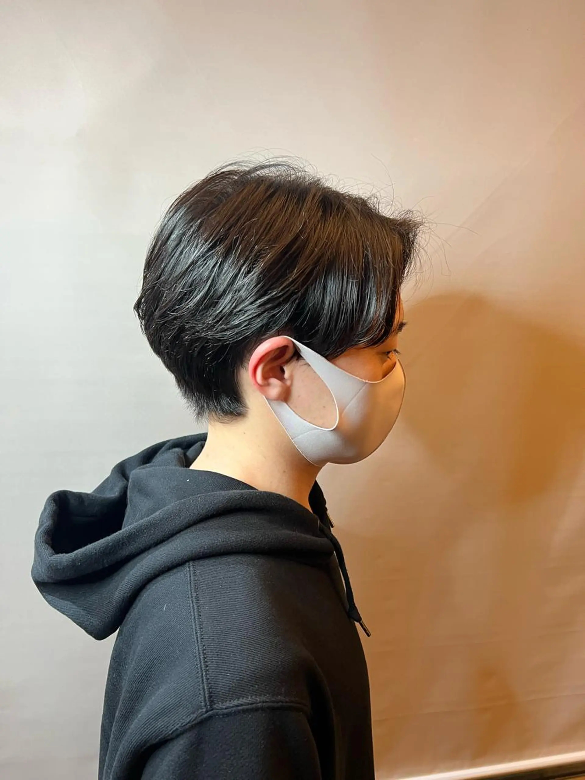 メンズ センターパート 【曲がる縮毛矯正】 モデル募集🙋カツヤのヘアスタイル