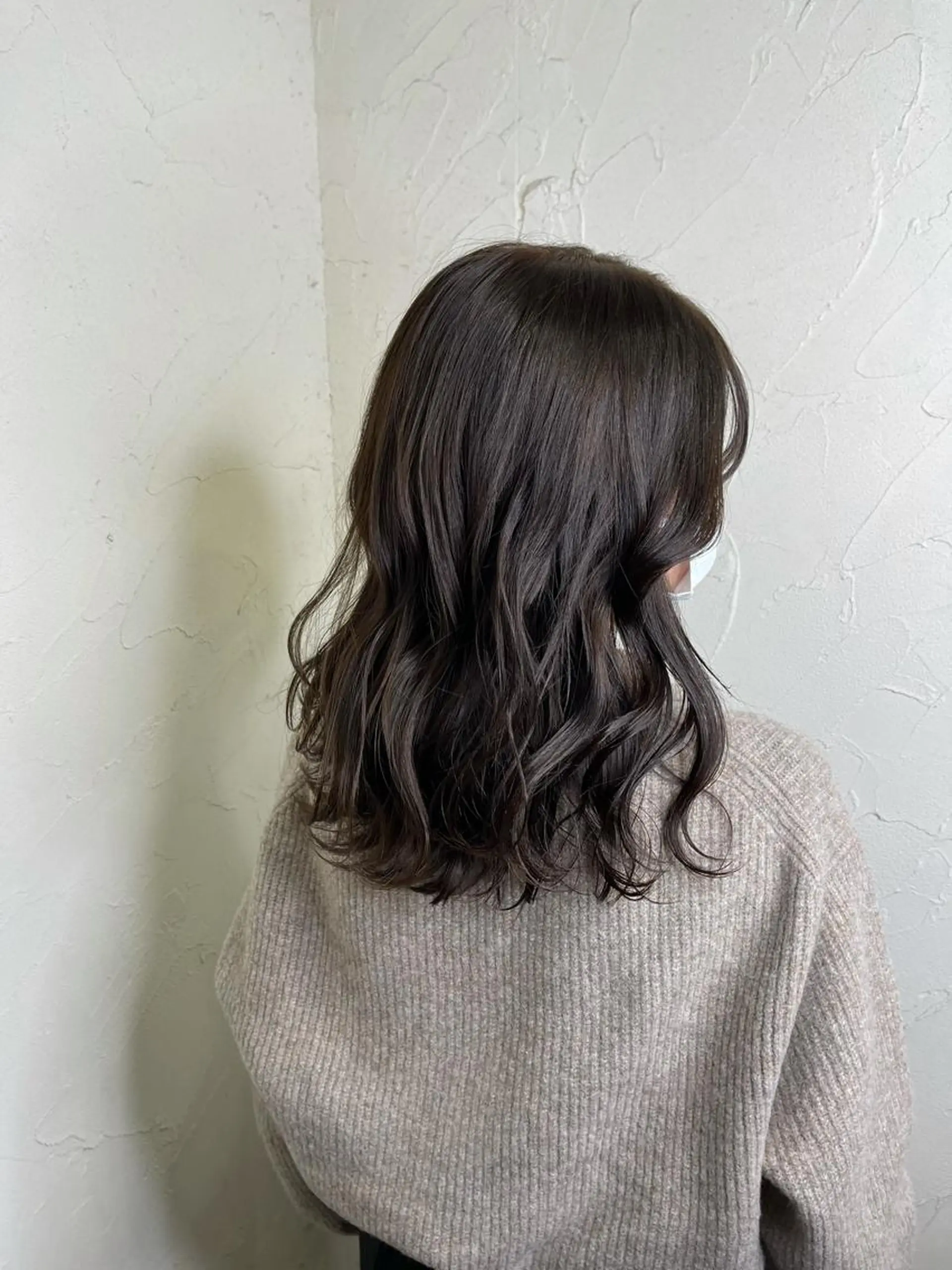 セミロング カラー 韓国ヘア🫧艶カラー 🫧髪質改善/オオヤのヘアスタイル