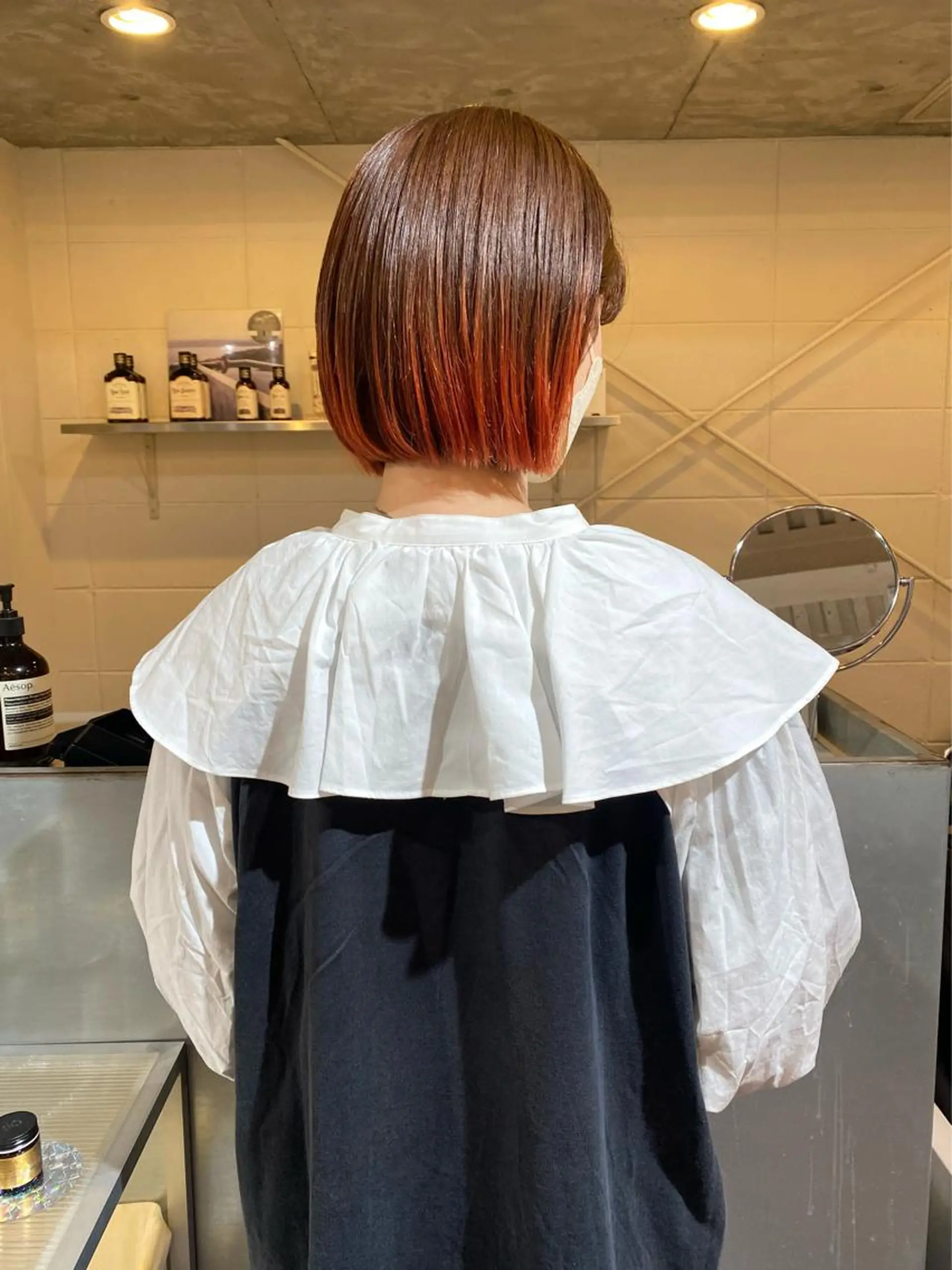カラー iru所属・mi kiのヘアスタイル
