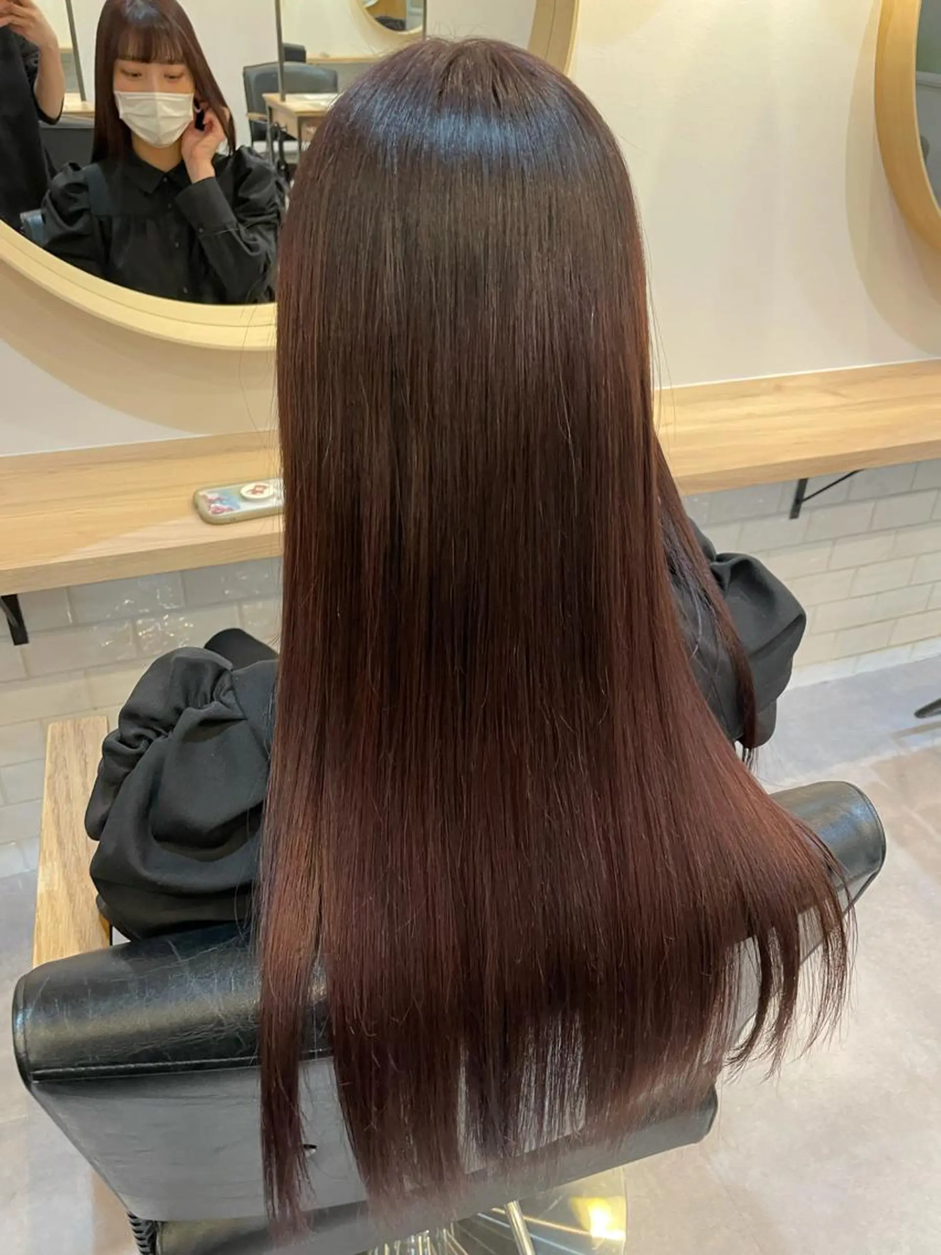 ロング yohaku misakiのヘアスタイル