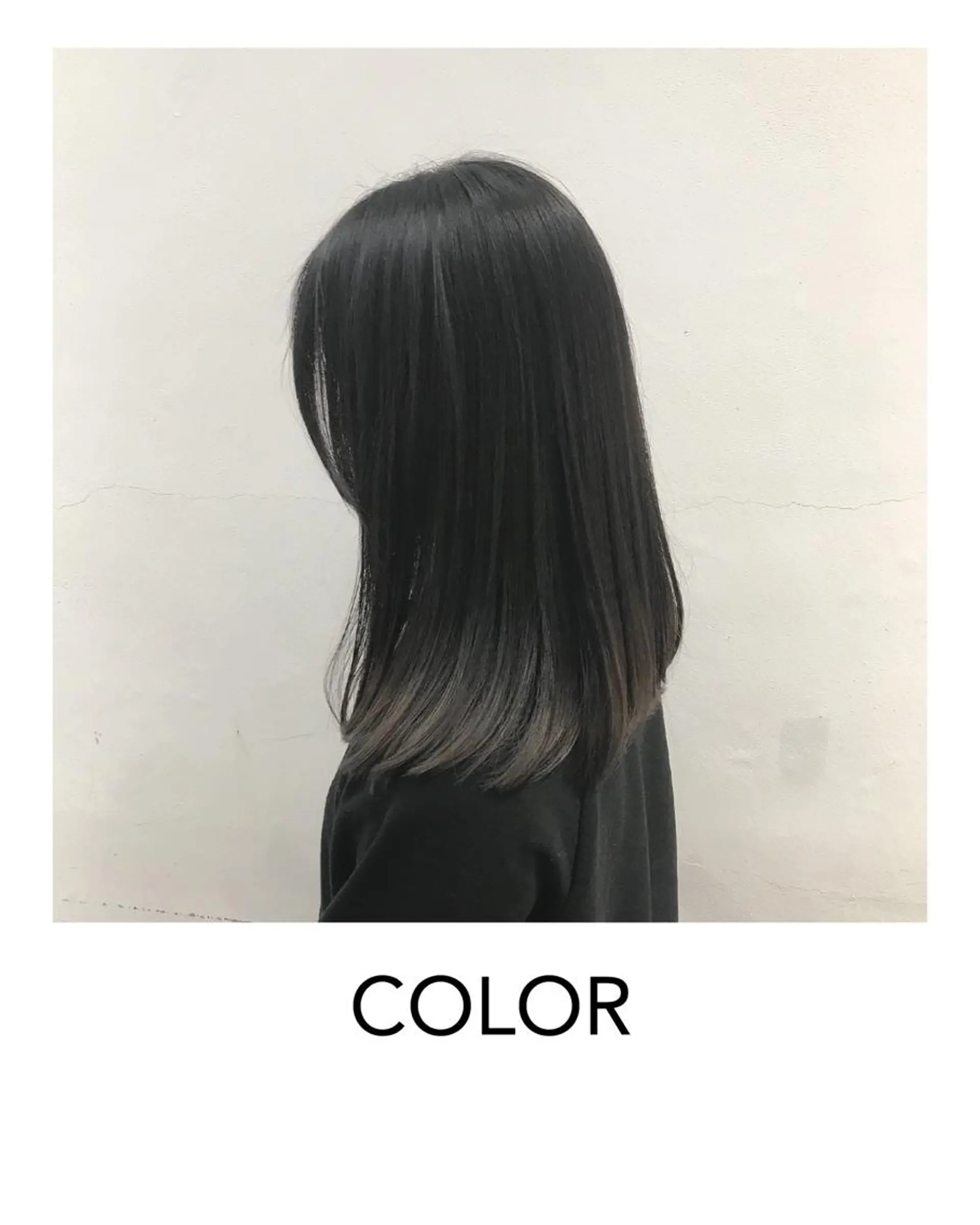 セミロング カラー ヘアアレンジ グラデーションカラー 特別モデル価格 タカシマイッセイのヘアスタイル