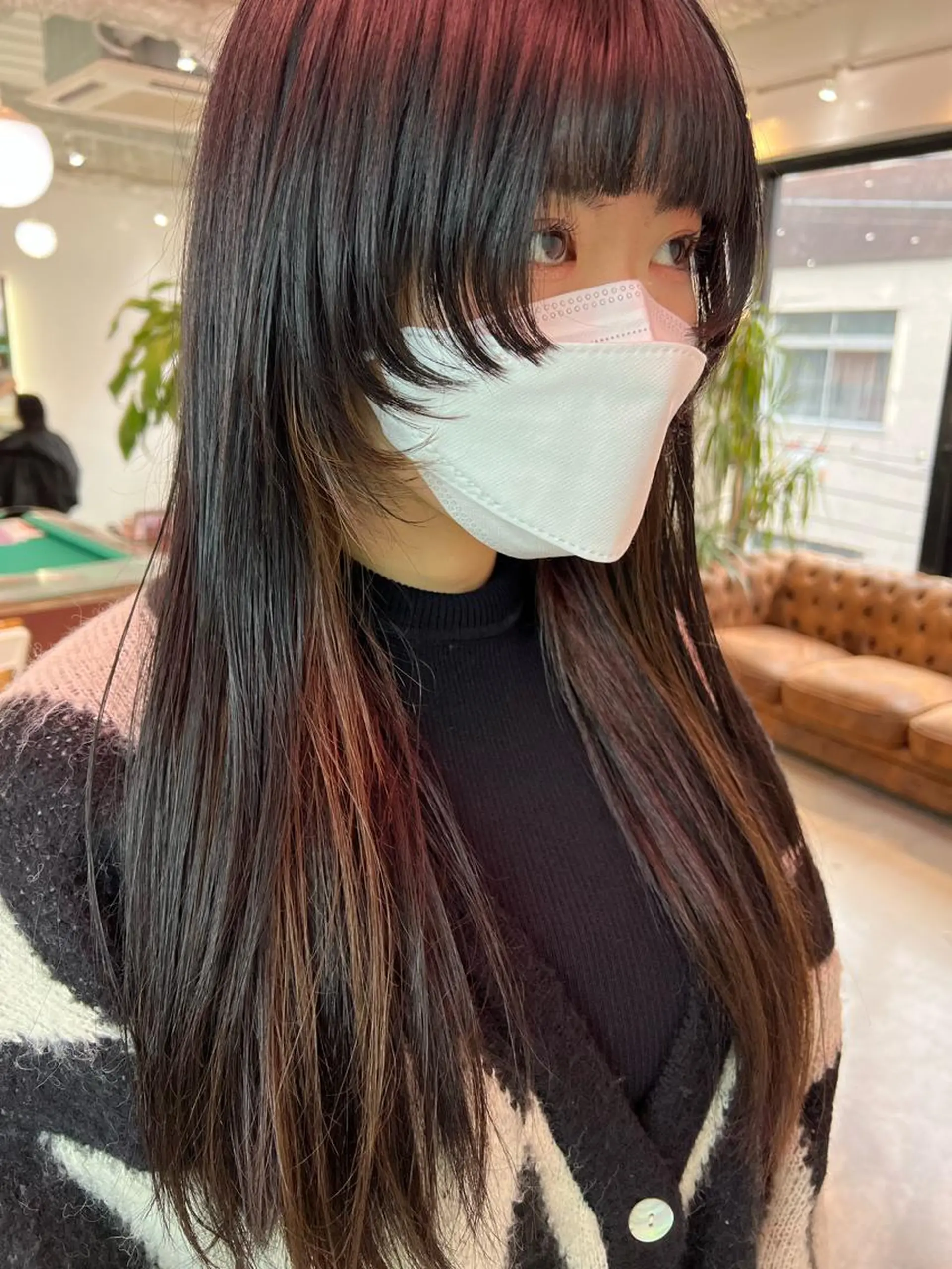 カラー ヘアアレンジ カット 🧨ブリーチー×ボブ レイヤー💎じゅえるのヘアスタイル