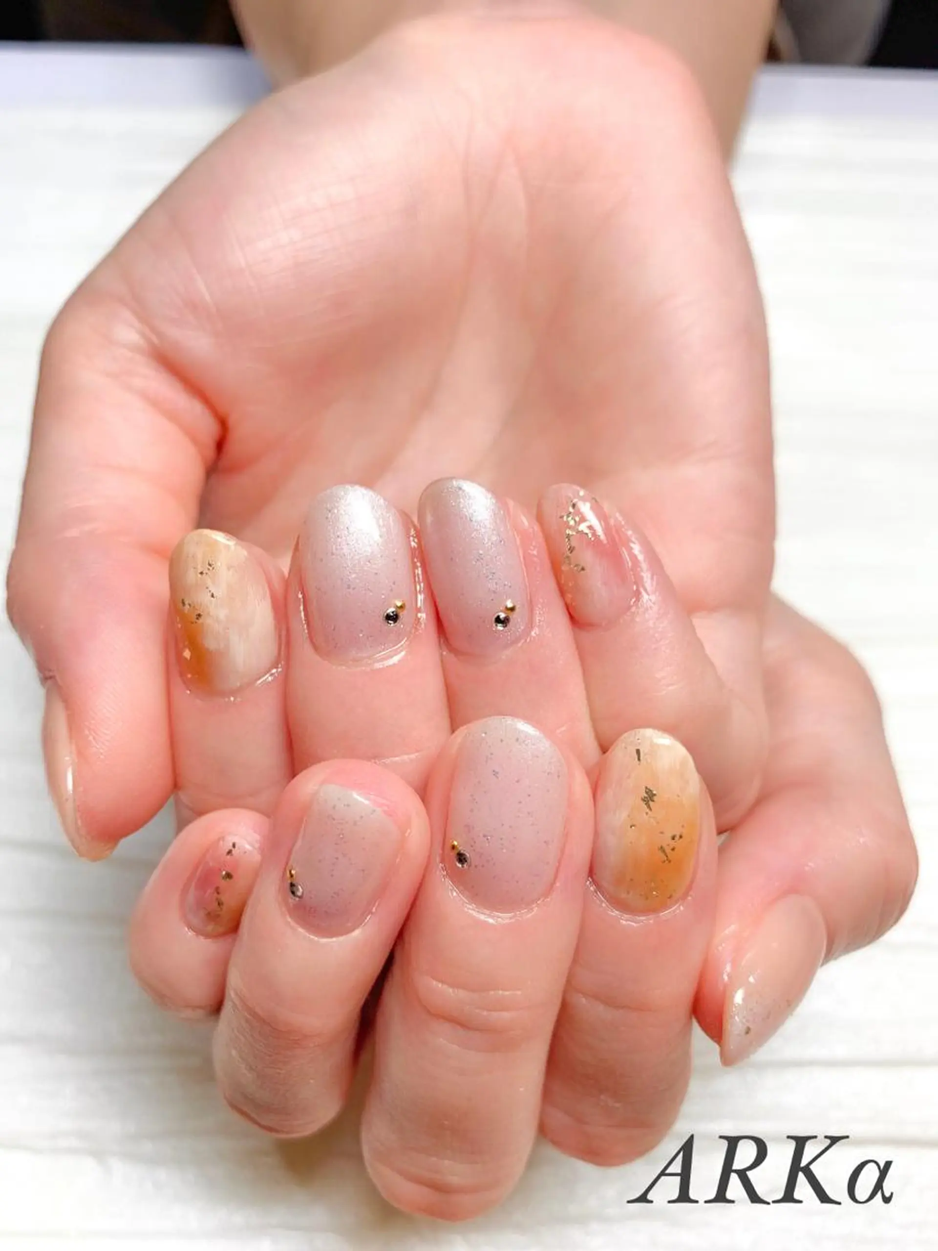 ネイル ハンドネイル Nailsalon ARKαのネイルデザイン