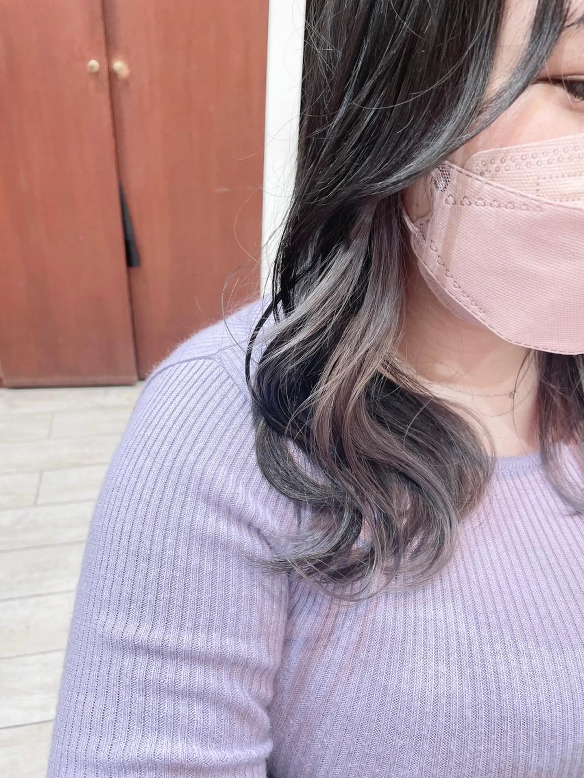 セミロング カラー インナーカラー カット ヘアカラー トリートメント 🦖鶴岡香純🦖 産休中のヘアスタイル