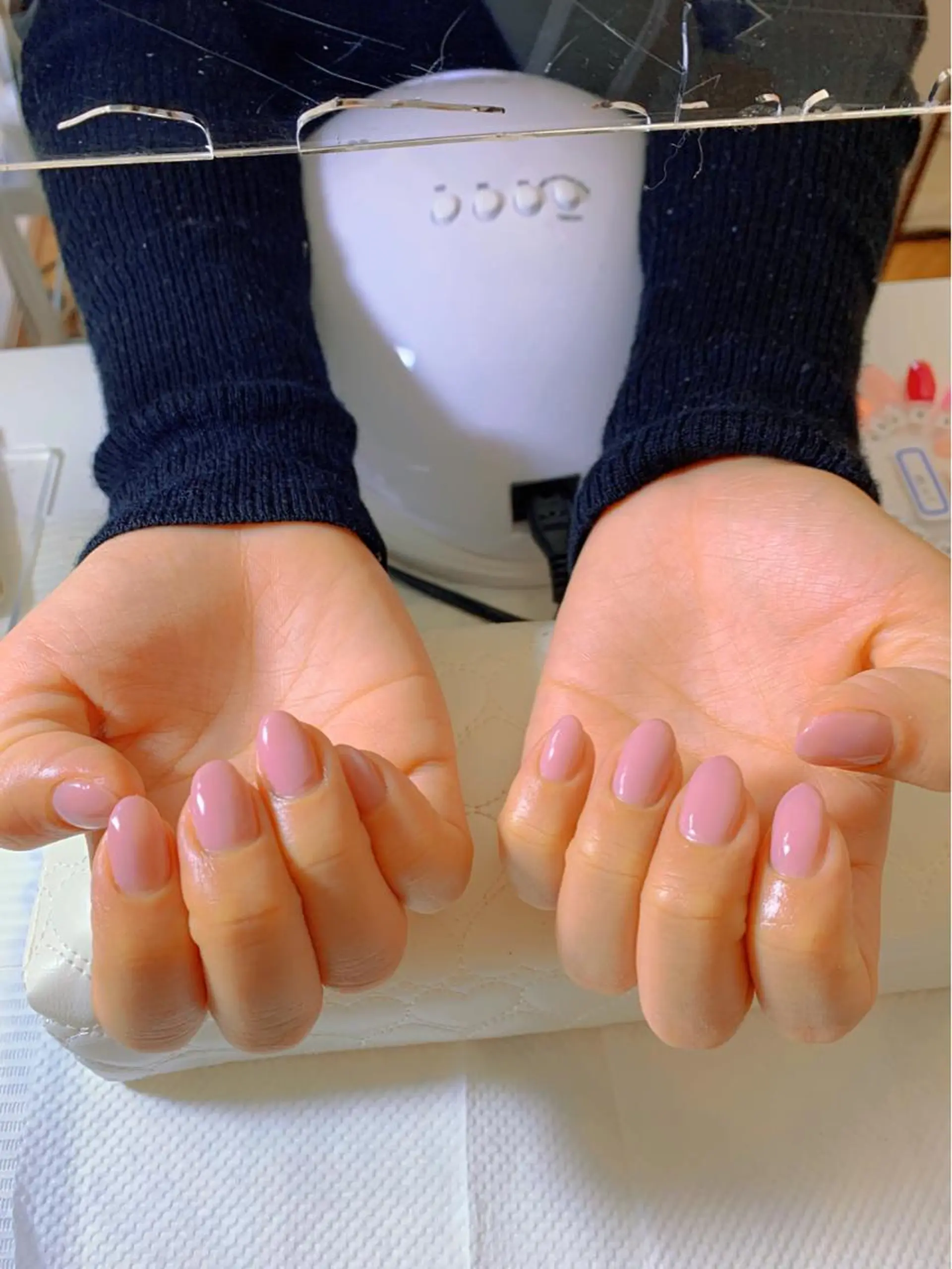 ネイル ワンカラーネイル 春ネイル salon EMANのネイルデザイン