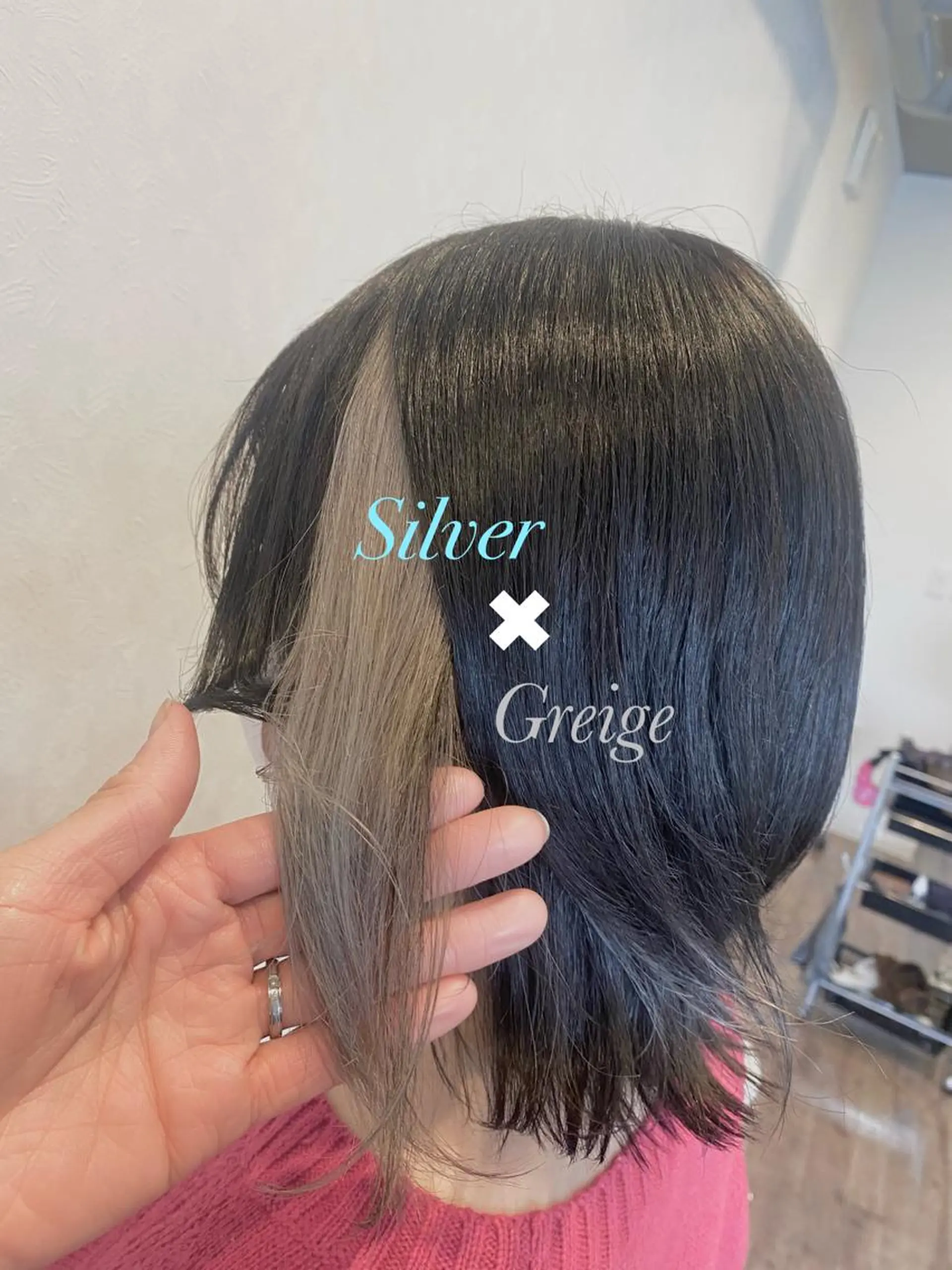 ミディアム ヘアセット 美容室Limb所属・髪質改善/縮毛/小林 水葵のヘアスタイル