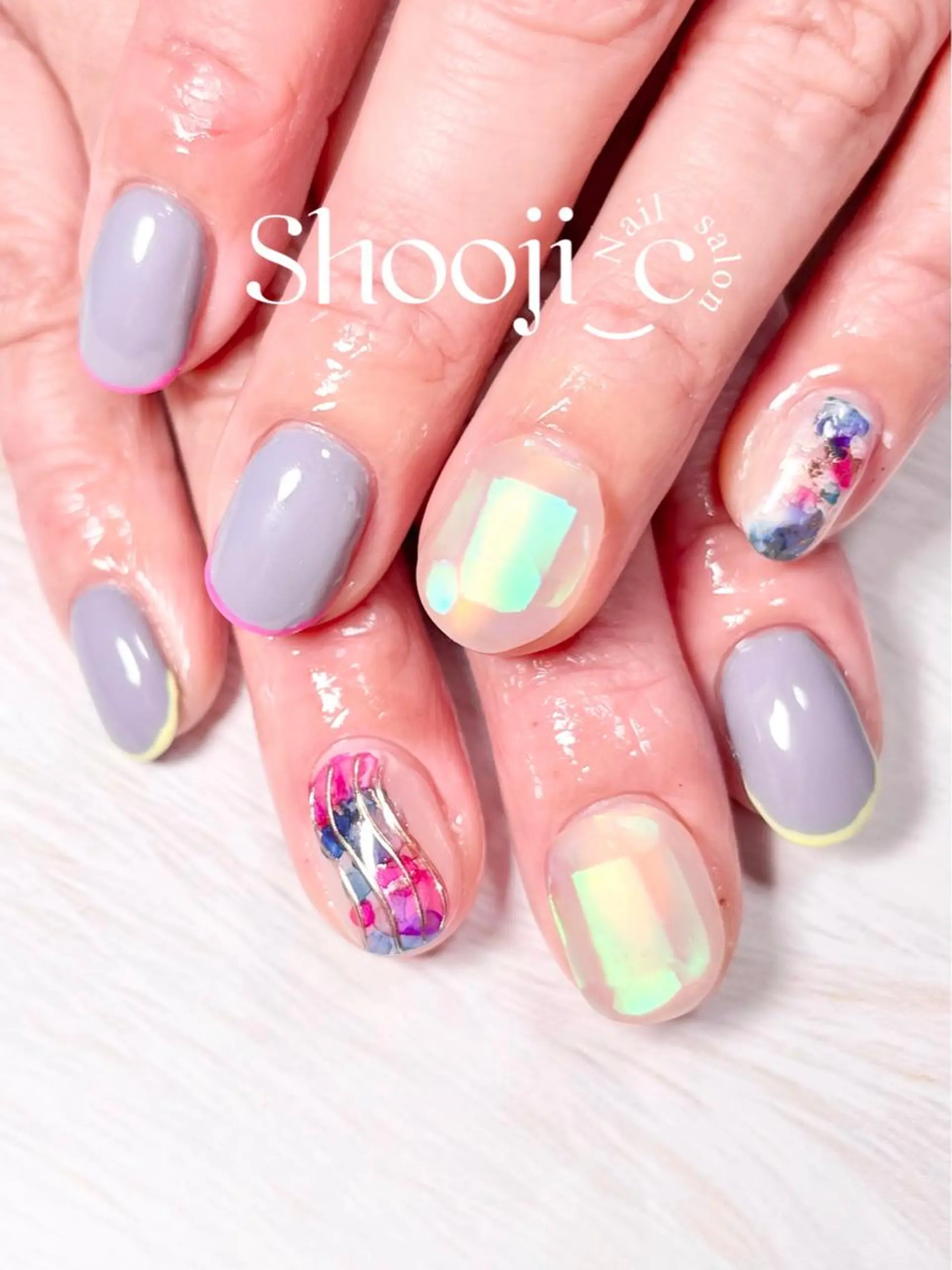 ネイル アートネイル 長さ出し フレンチネイル ジェルネイル ピンク Shooji_c Nail salon所属・Shooji_c Nail salonのネイルデザイン