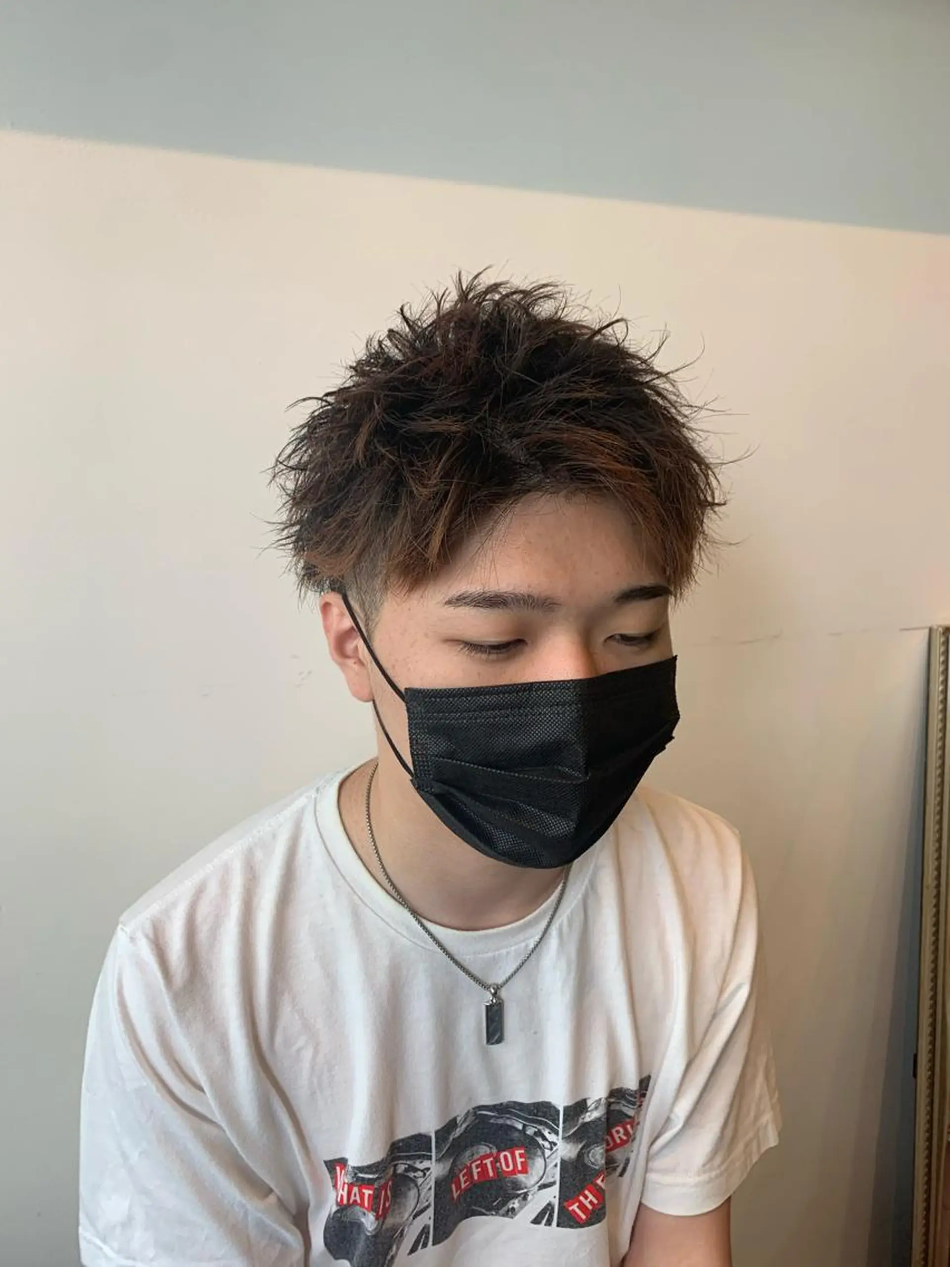 ショート ショートヘア カット ヘアカラー トリートメント 山口 竣也のヘアスタイル