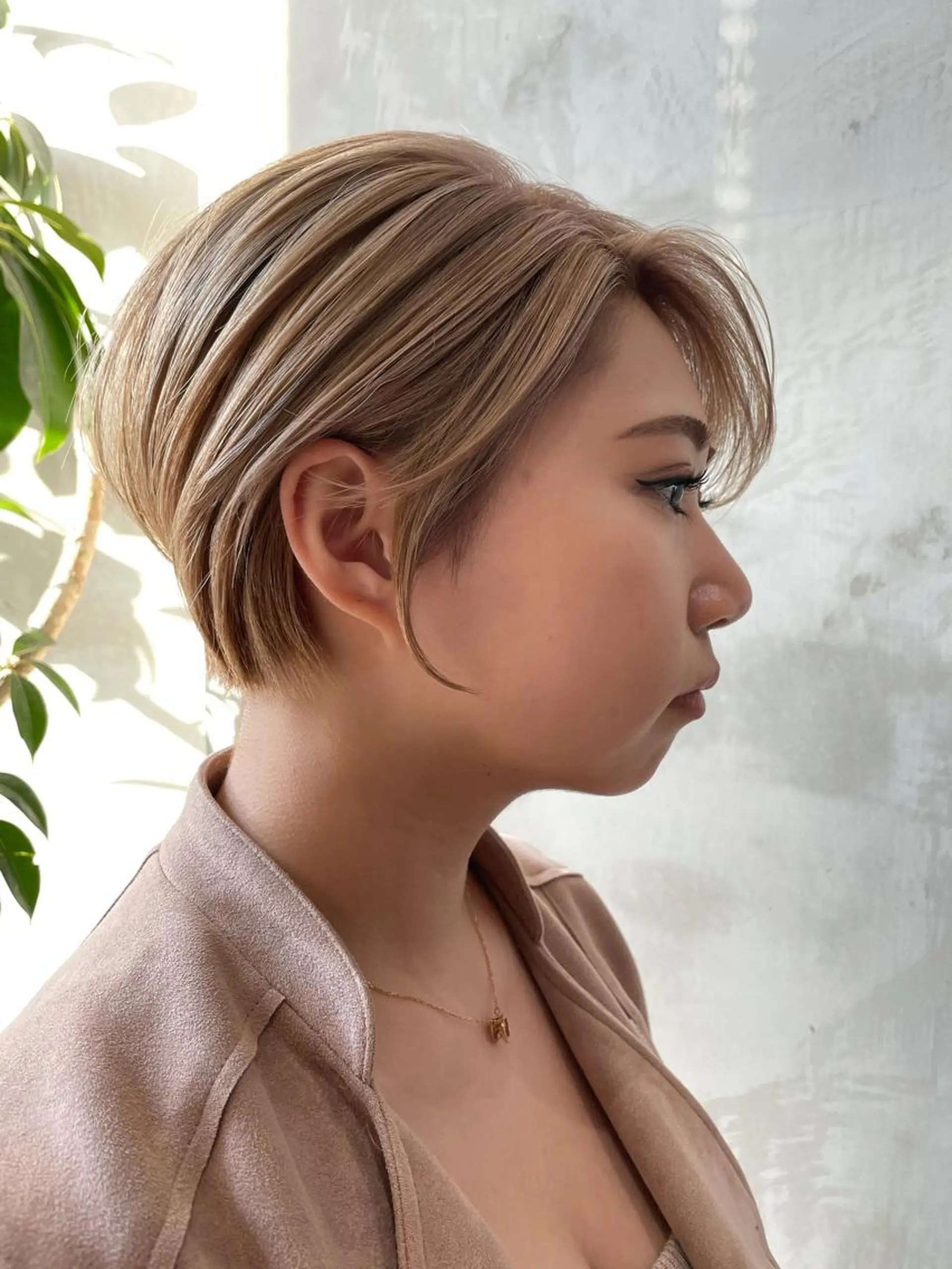 ショート カラー カット ヘアカラー トリートメント 🉐レイヤー/塩見 弘樹🉐渋谷のヘアスタイル