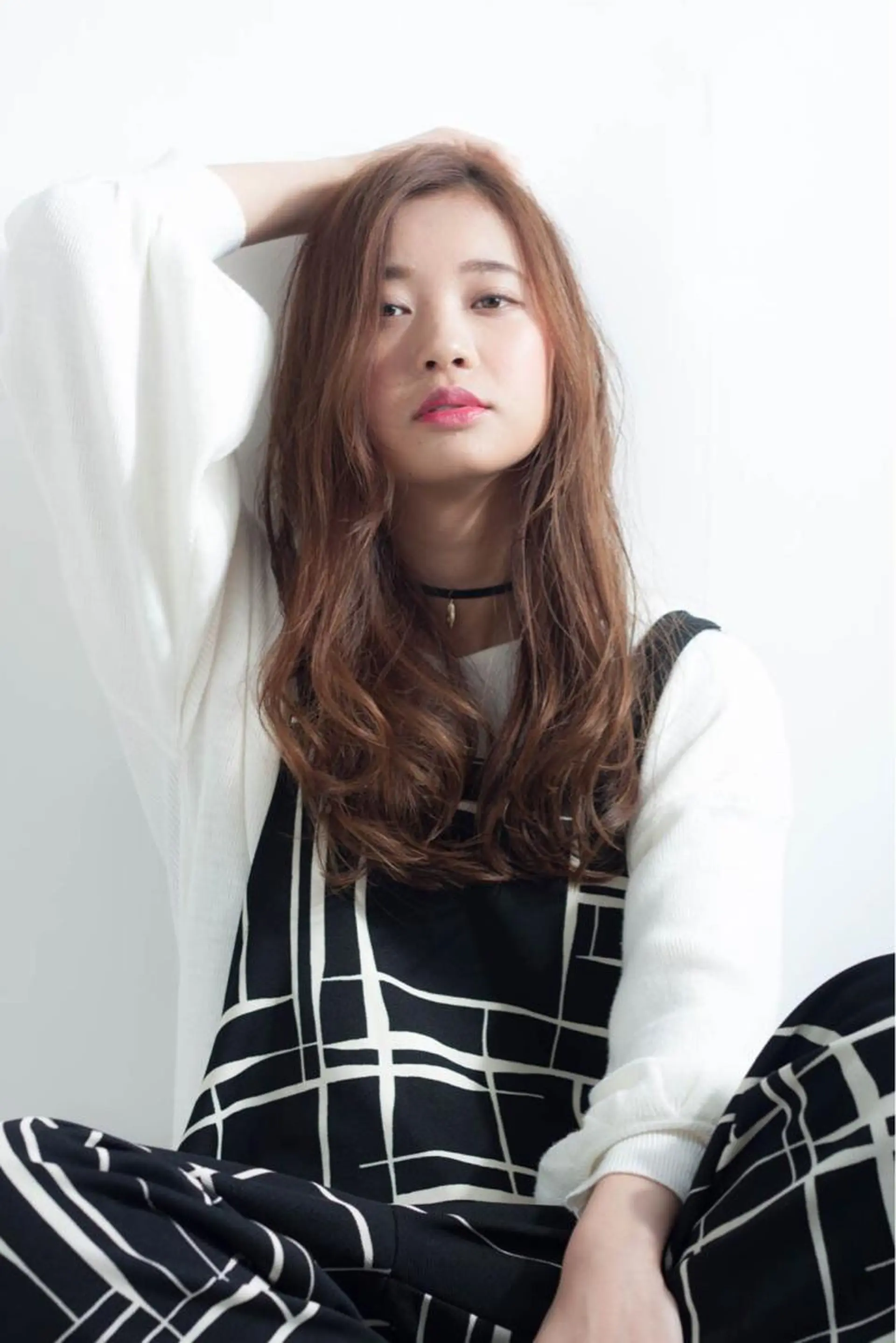 ロング カラー RESBORN所属・長岡 大偉のヘアスタイル