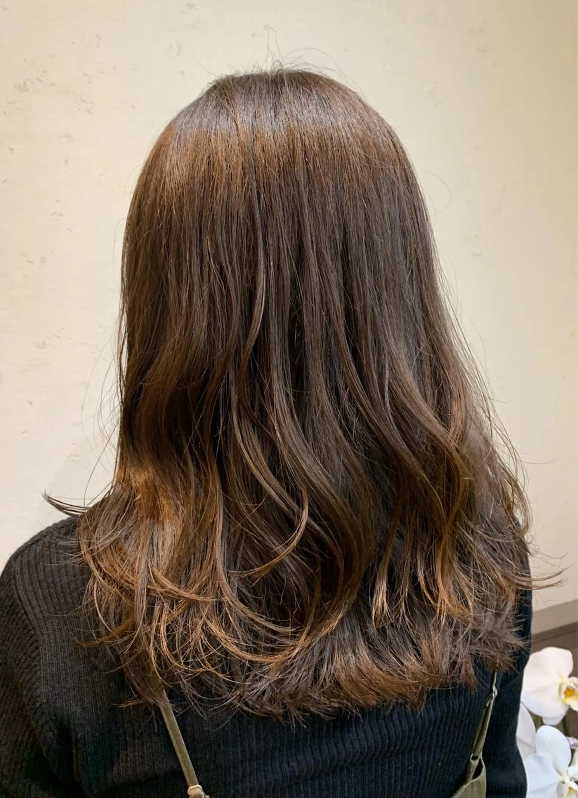 セミロング アッシュ ヘアカラー Petit Maison Tokyo所属・🦋ショートカット 🦋Yu-Kiのヘアスタイル