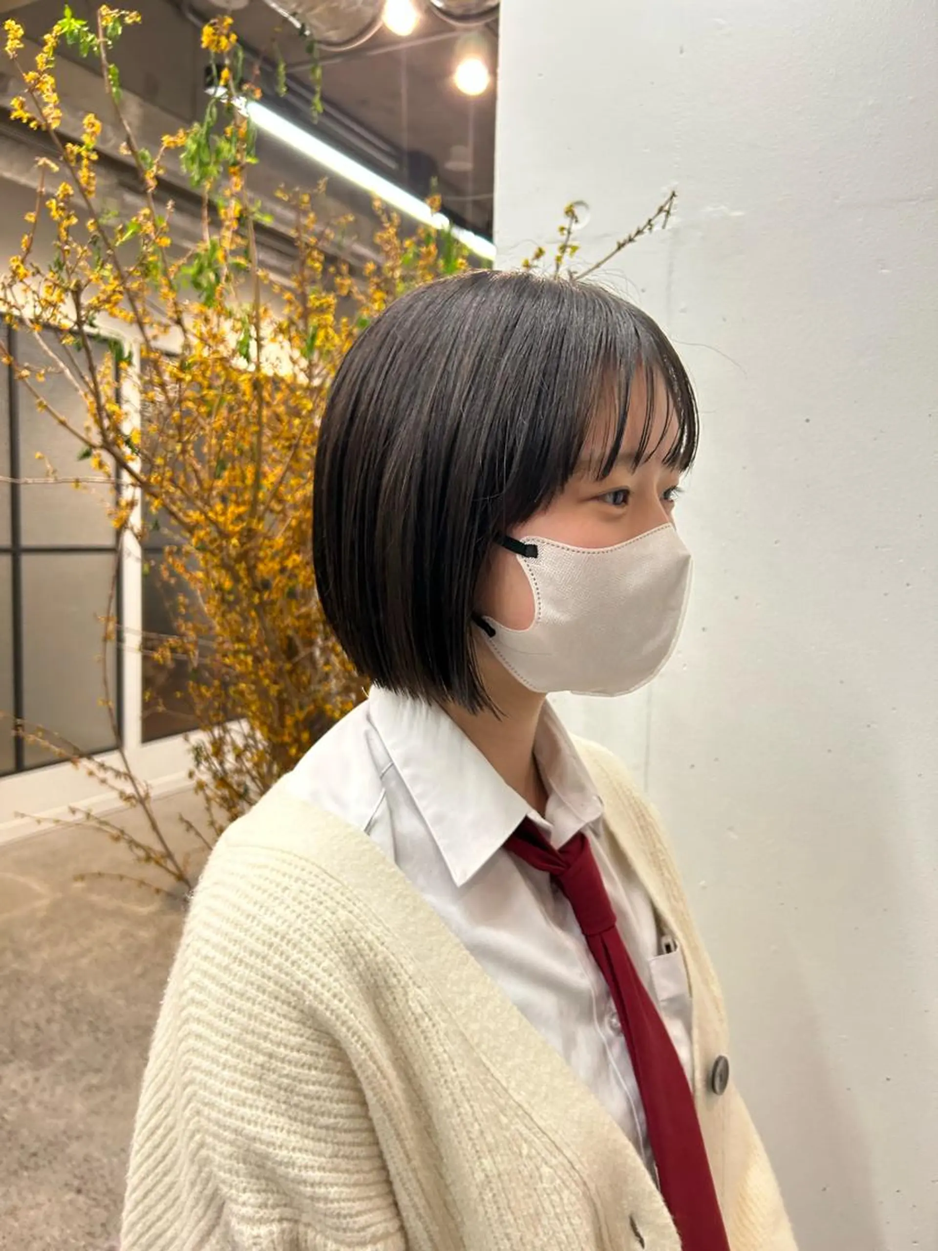 ショート 髪質改善/縮毛矯正/ 透明感カラーYUMAのヘアスタイル