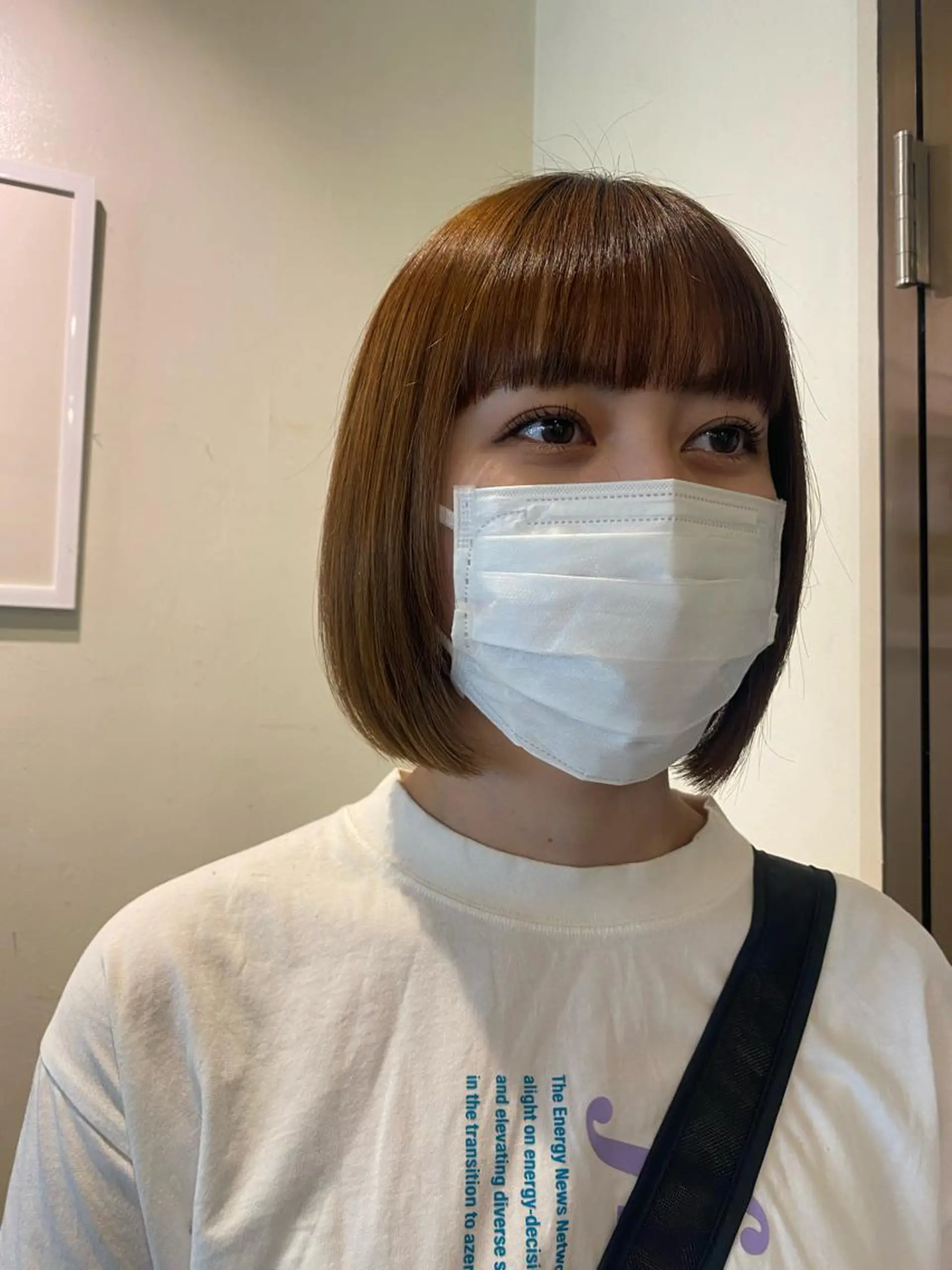 ショート カラー カット les baladins du miroir所属・🍃YURI 🍃のヘアスタイル