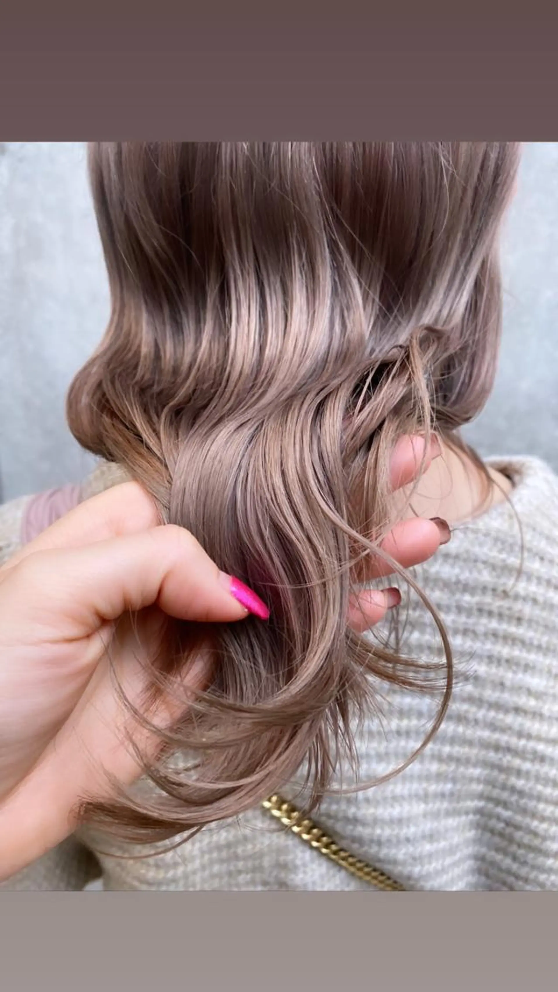 セミロング カラー パーマ ヘアアレンジ メンズ キッズ 心斎橋美容室 Junのヘアスタイル