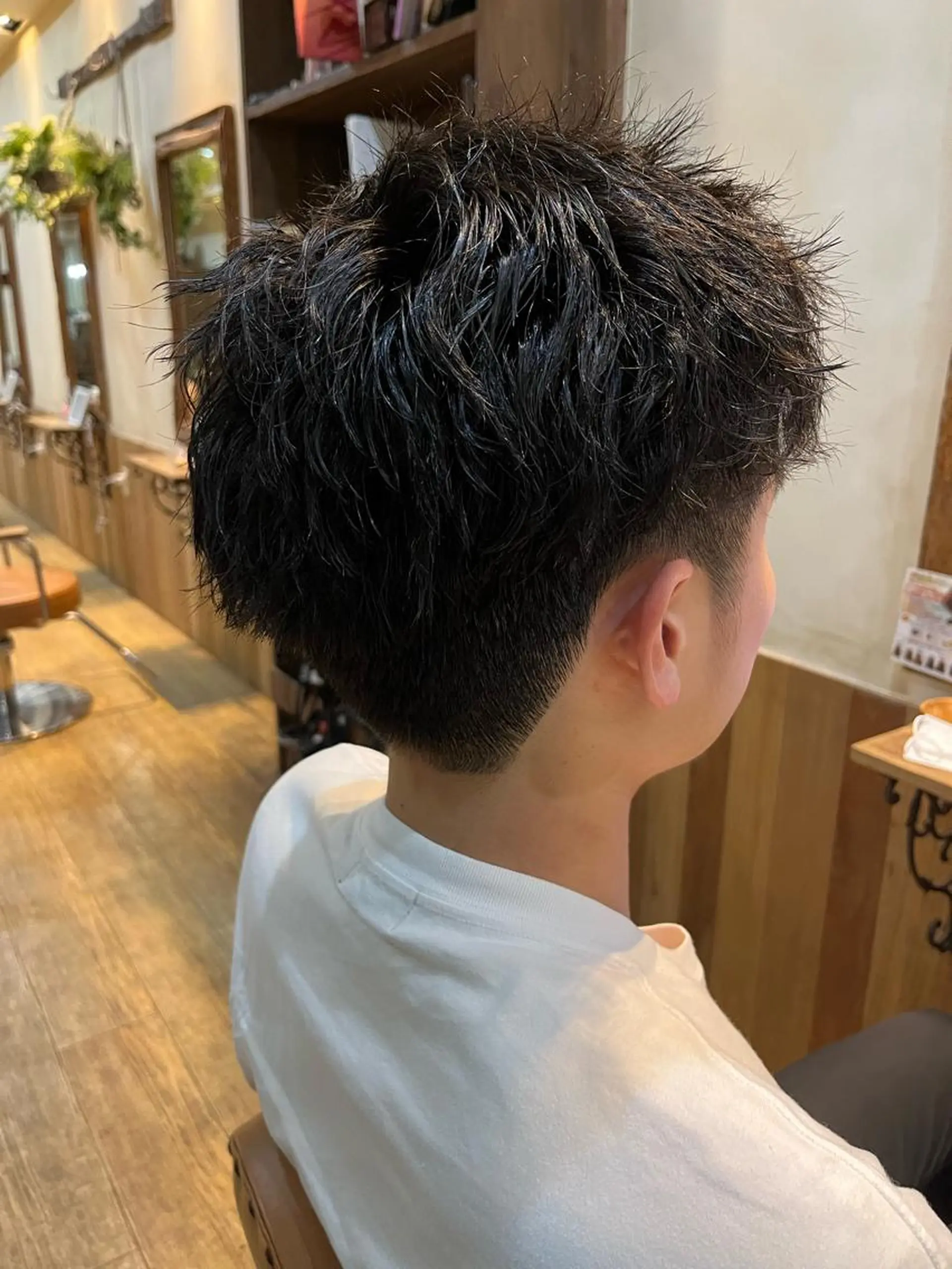 パーマ メンズ メンズパーマ La fith hair corona 河原町店所属・田村 優歩のヘアスタイル