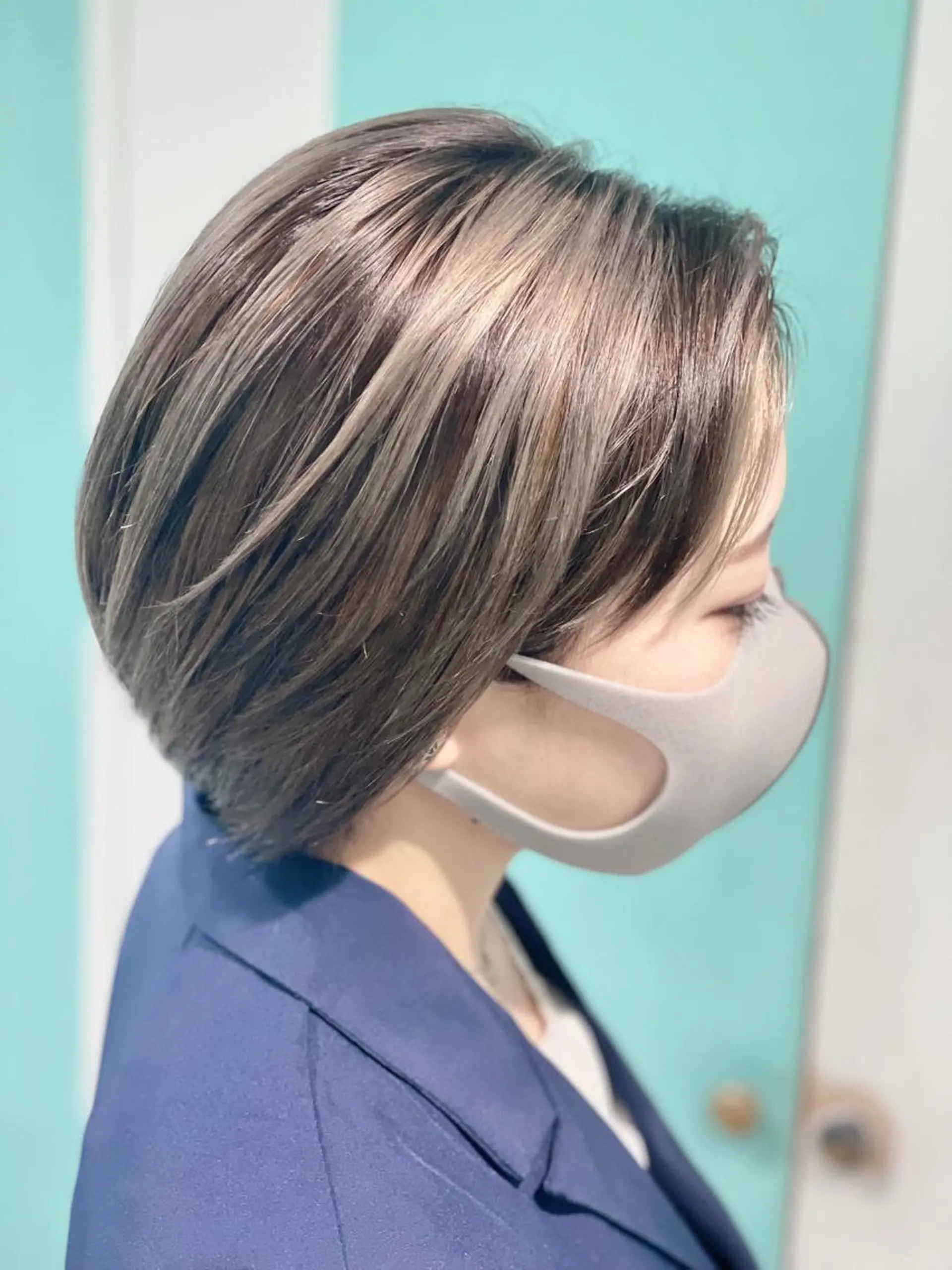 ショート レイヤーカット Matina hair所属・原 千景のヘアスタイル