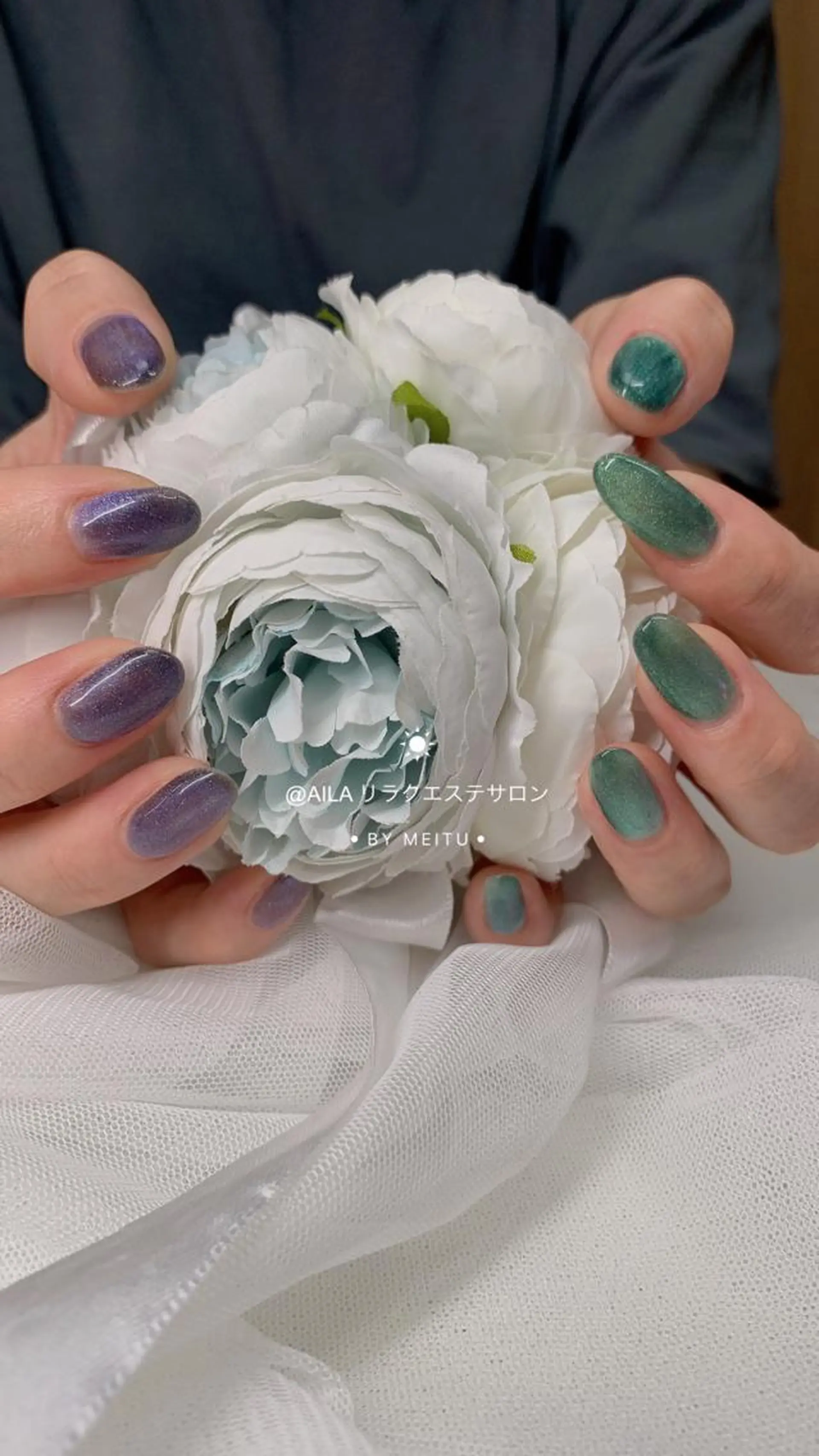 ネイル マグネットネイル Kira Nailのネイルデザイン