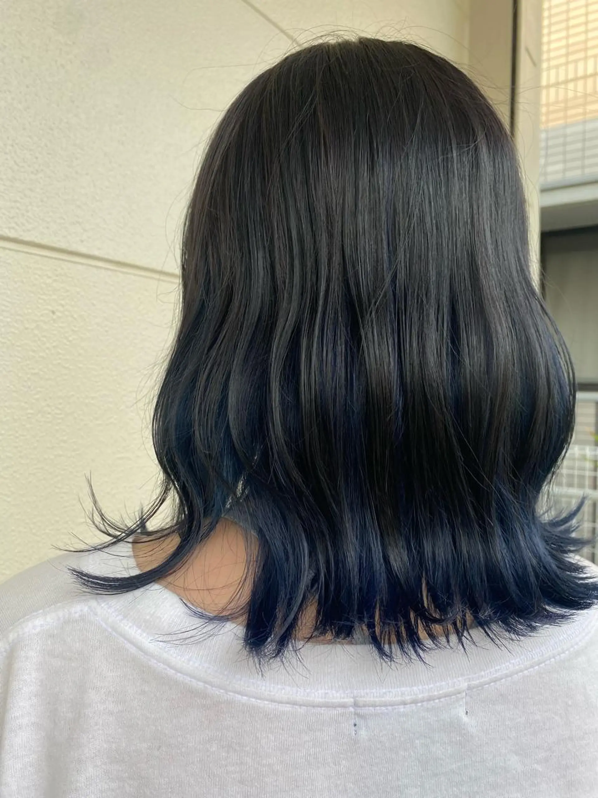 ミディアム 阿津坂 美空のヘアスタイル