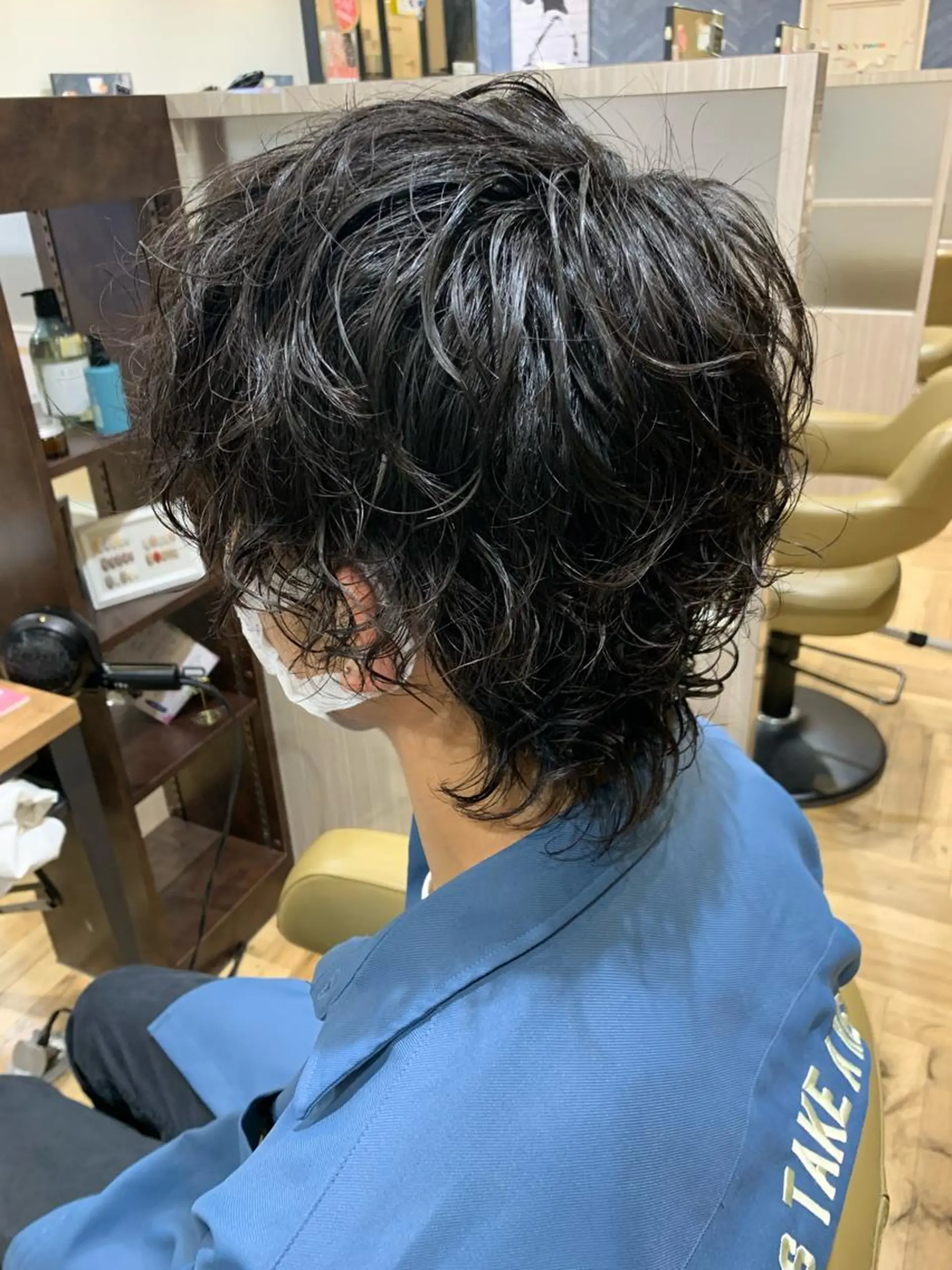 パーマ メンズ カット パーマ RAY+beauty 安藤優樹のヘアスタイル