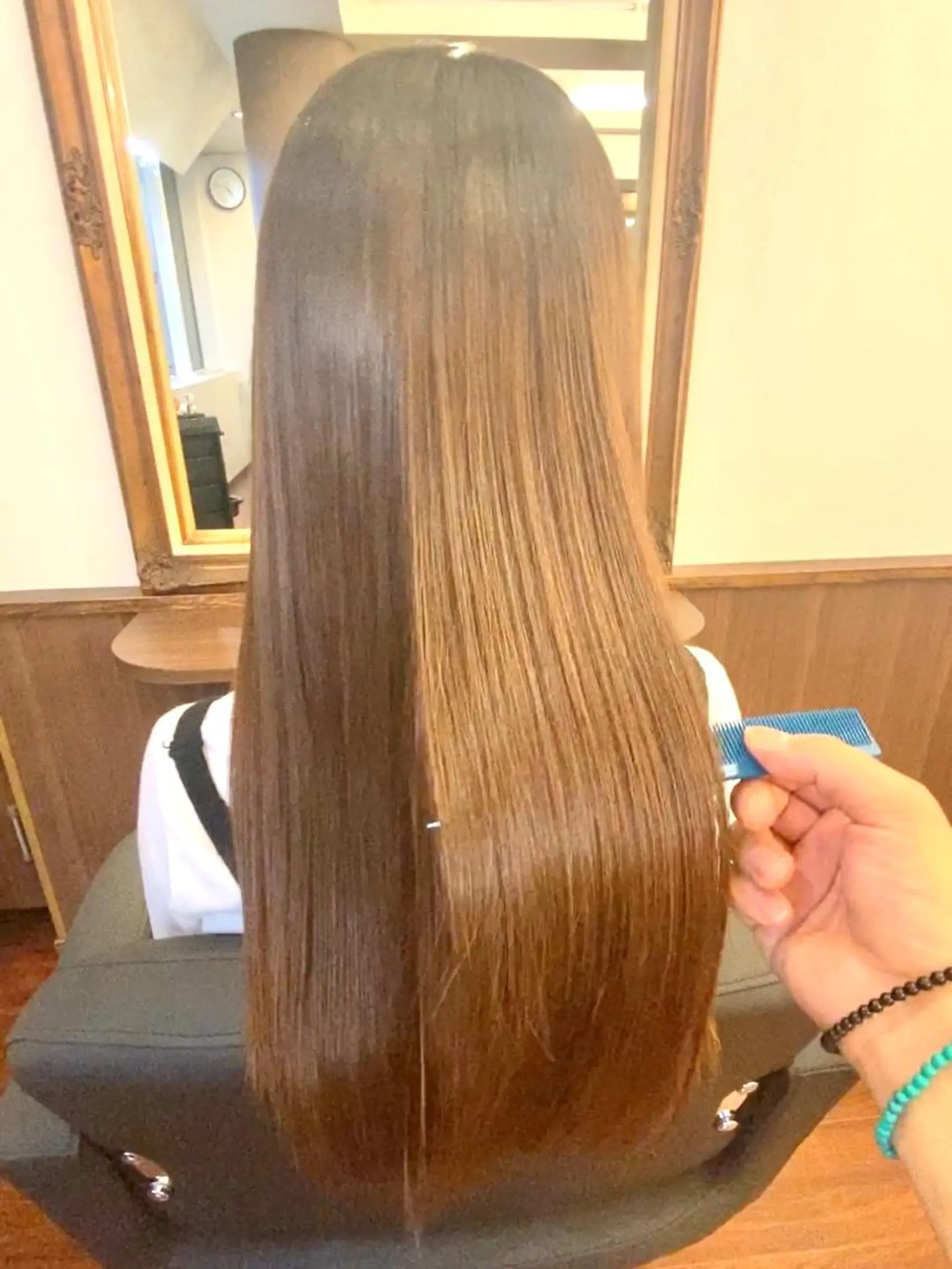 ロング 髪質改善 トリートメント 名古屋栄の髪質改善 トリートメント/清田のヘアスタイル