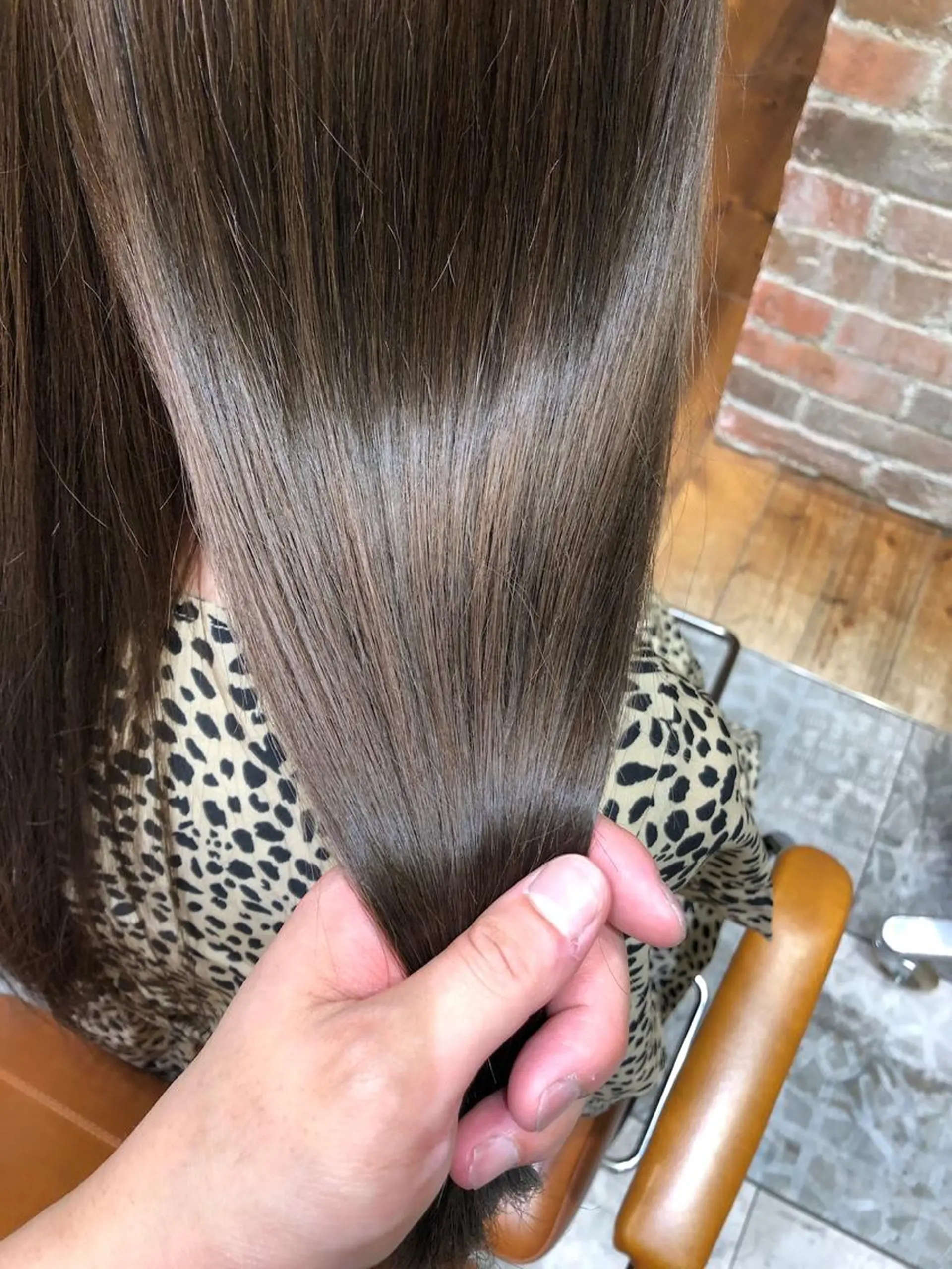 ロング カラー ヘアカラー トリートメント 新宿✨レイヤーカット 韓国ヘア/坂本亜裟海のヘアスタイル