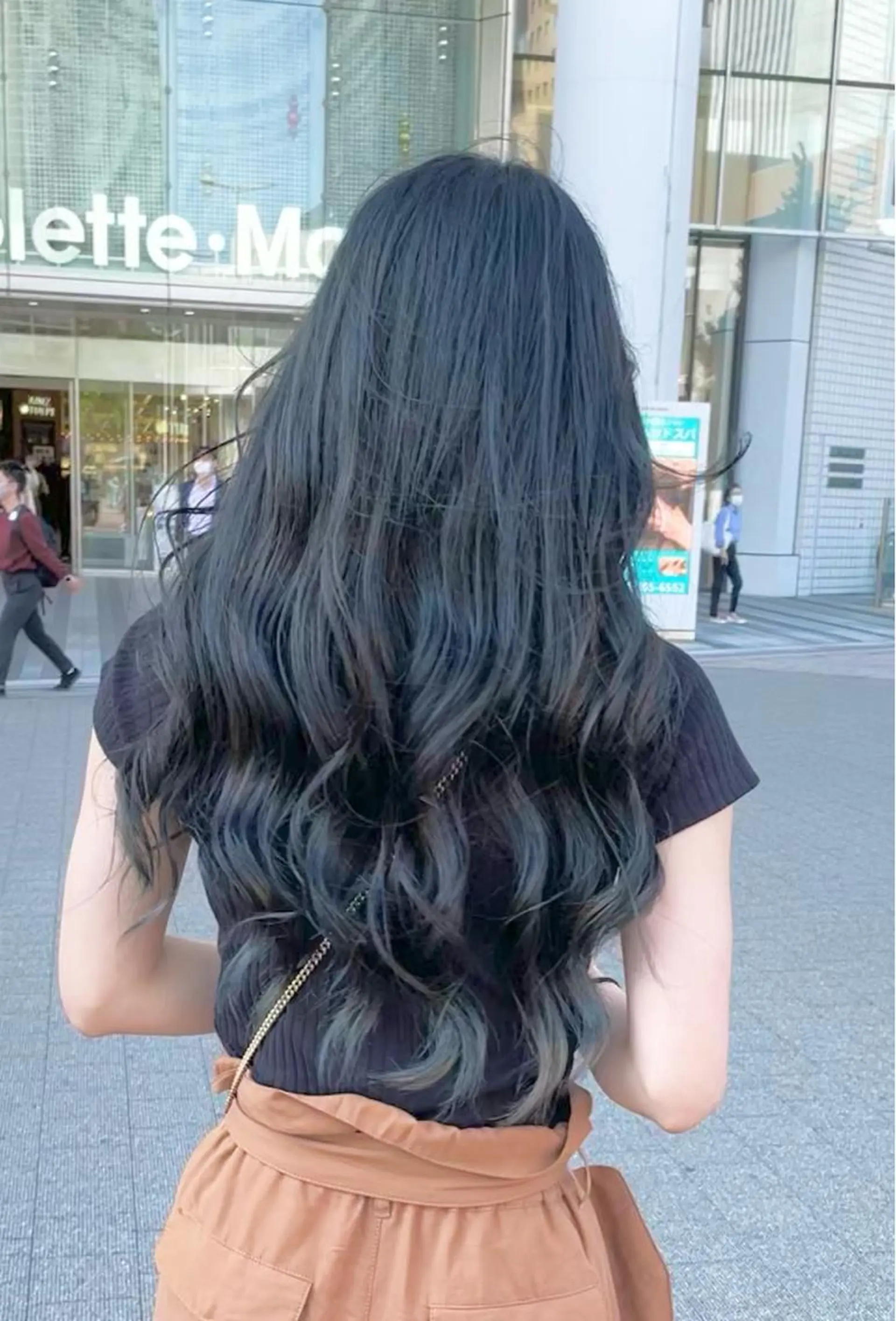 ロング ヘアカラー トリートメント motel所属・モデルや芸能人も通う ✨マンツーマンサロンのヘアスタイル