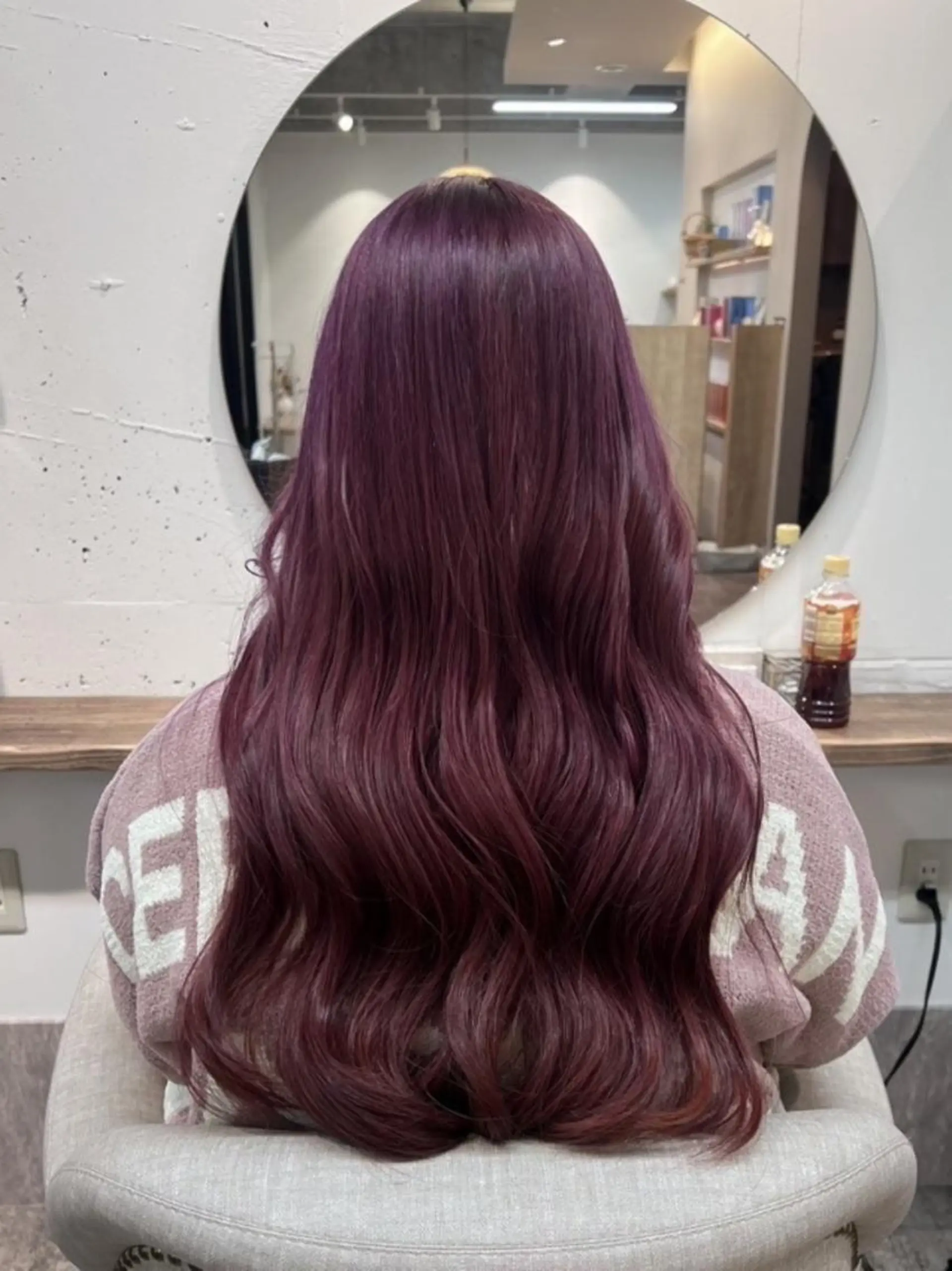 ロング カラー ピンクカラー パープルカラー Hitomi ヒトミの眉毛・アイブロウイメージ