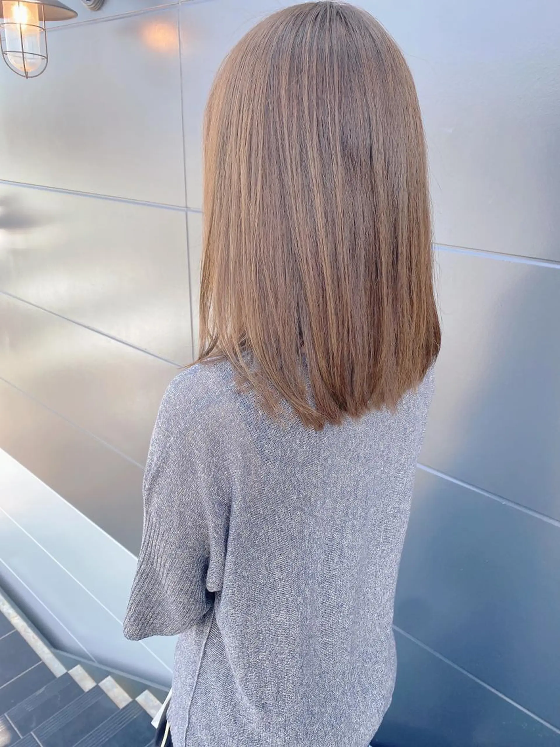 ミディアム トリートメント Emitas.柳通り店所属・山﨑 大暉/ダブルカラー✨のヘアスタイル