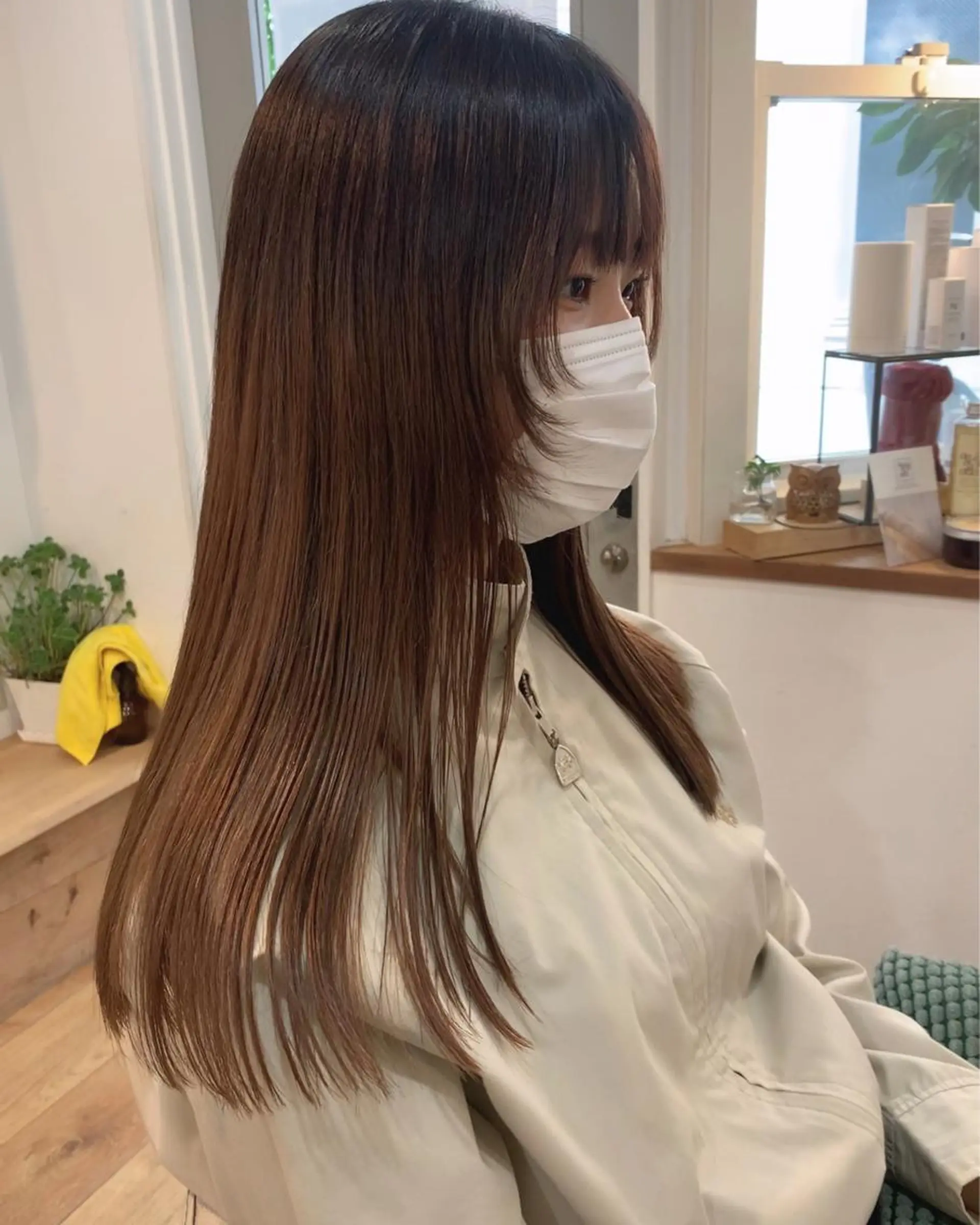 ロング カット 【pejite】 Hinanoのヘアスタイル
