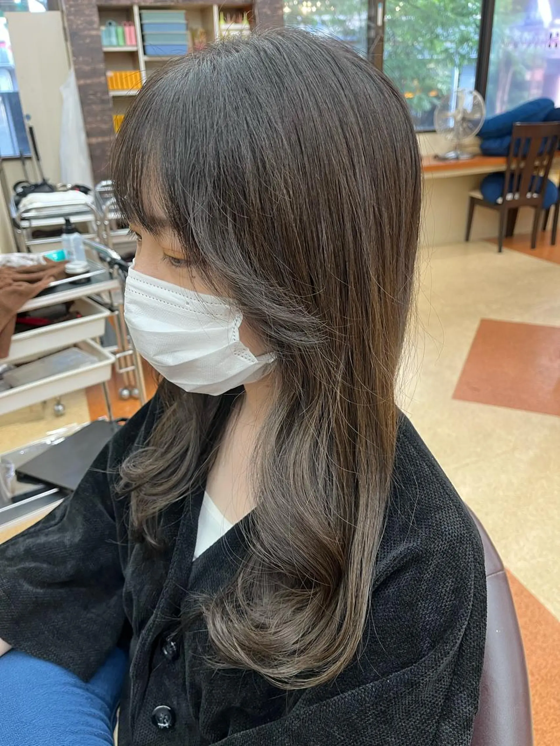 ロング カラー 【ニュアンスカラー・ 髪質改善】スズキカナのヘアスタイル