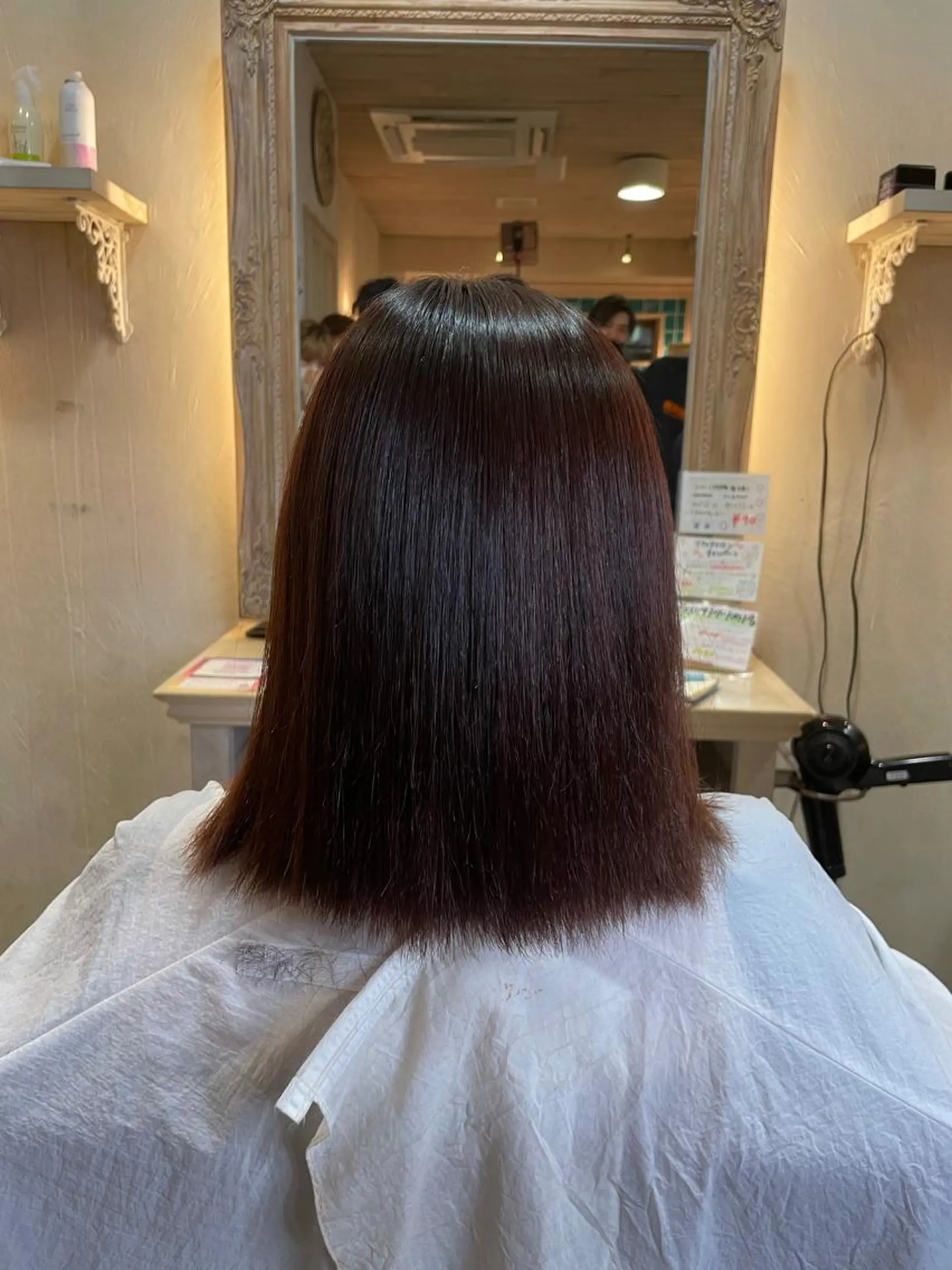 パーマ ストレートパーマ 前平 友慈のヘアスタイル