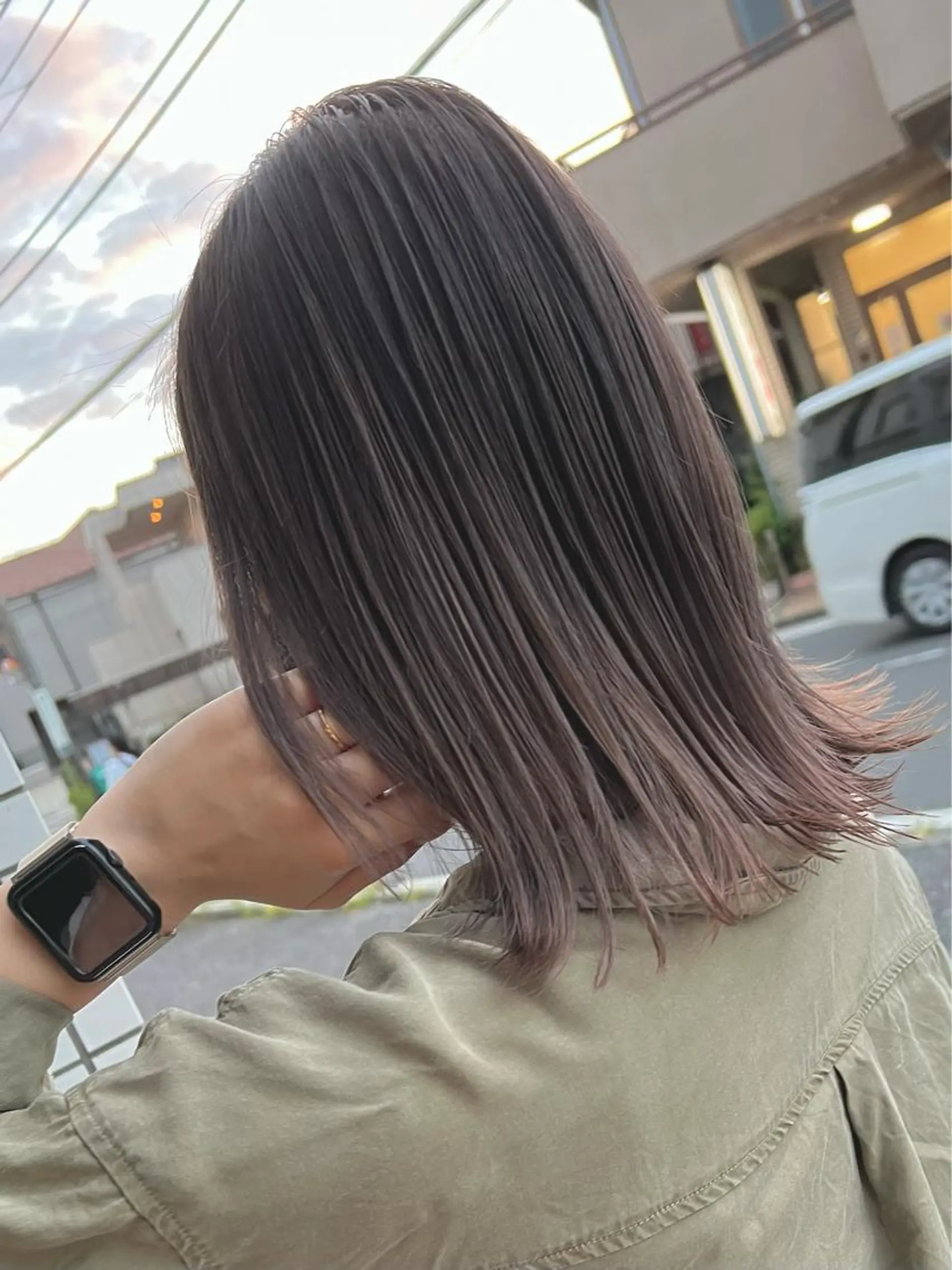 ミディアム カラー ブリーチ ケアブリーチ ダブルカラー ハイライトカラー インナーカラー ヘアカラー 🌷かわばた めい🌷のヘアスタイル