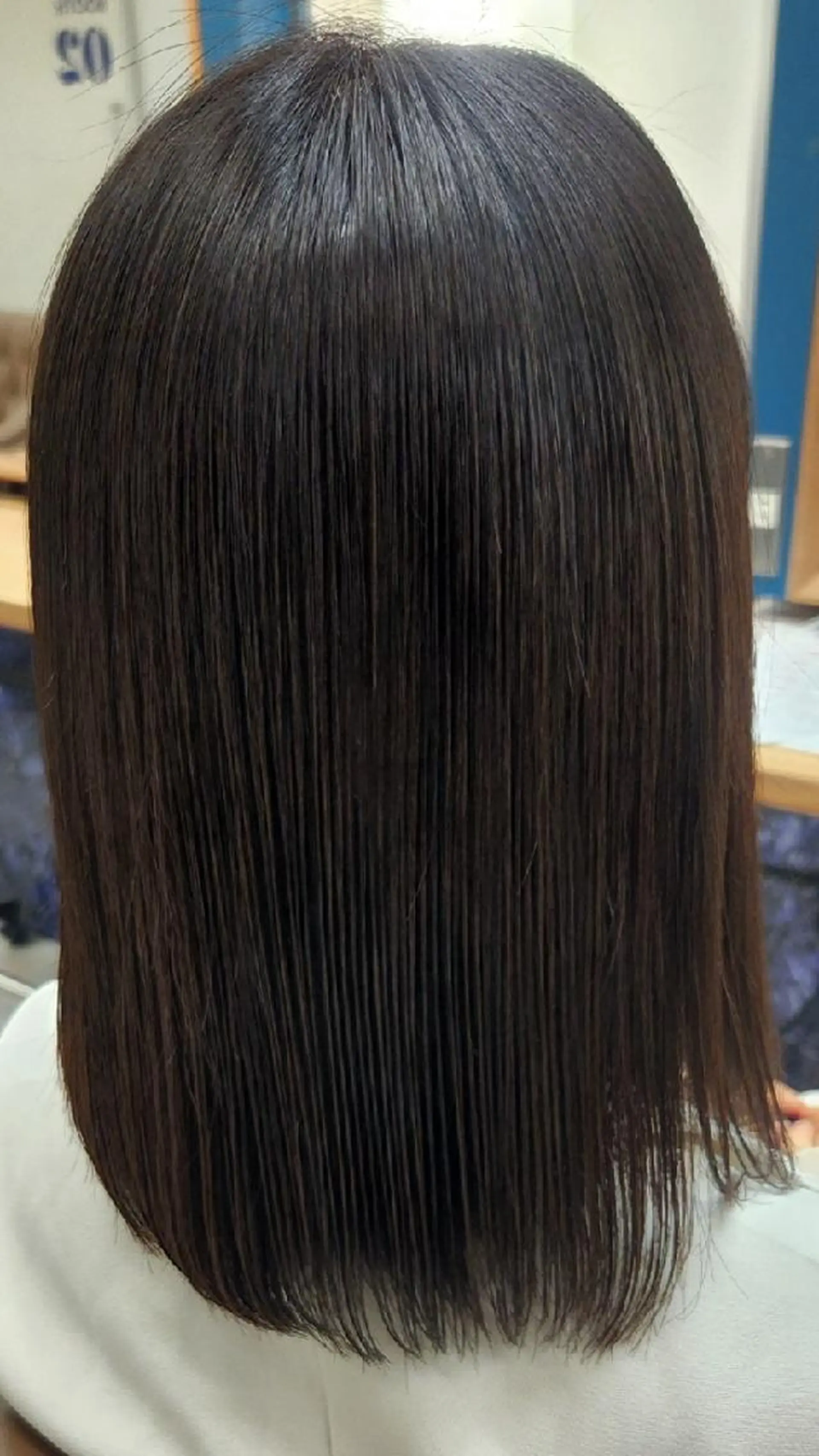 ミディアム パーマ 縮毛矯正 🌟あかり🌟 #Sign hairのヘアスタイル