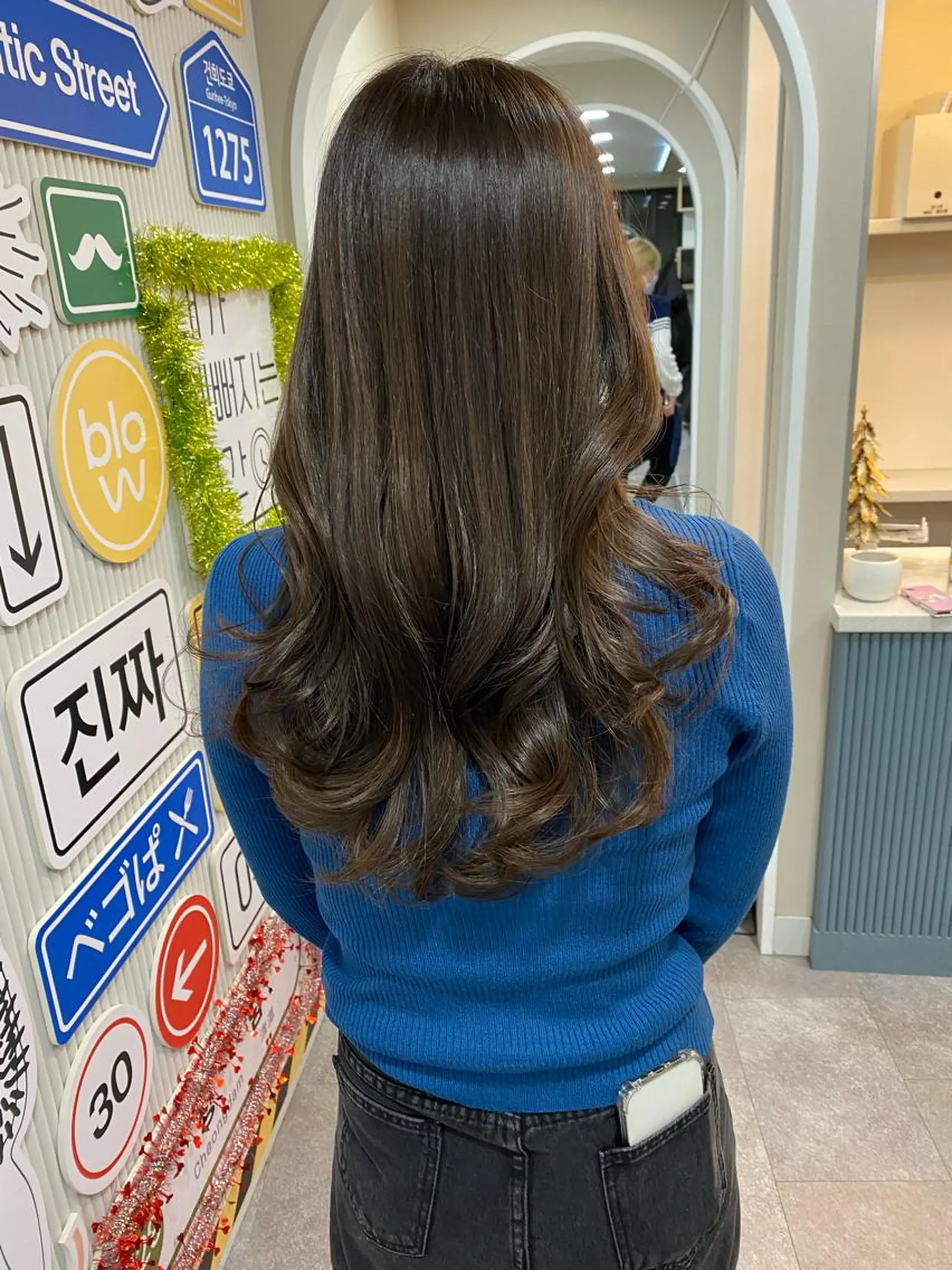 ロング カラー ベージュカラー 透明感カラー グレージュ ヘアカラー トリートメント ボブ/縮毛矯正/ レイヤー/塚田のヘアスタイル