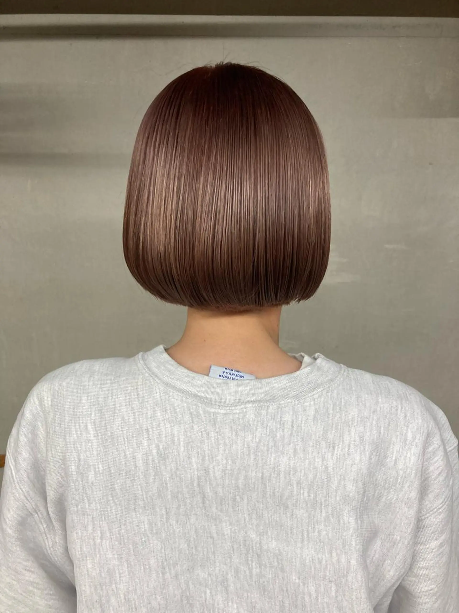 ショート カラー パーマ ヘアアレンジ BRUNTJET所属・MAEDA MADOKAのヘアスタイル