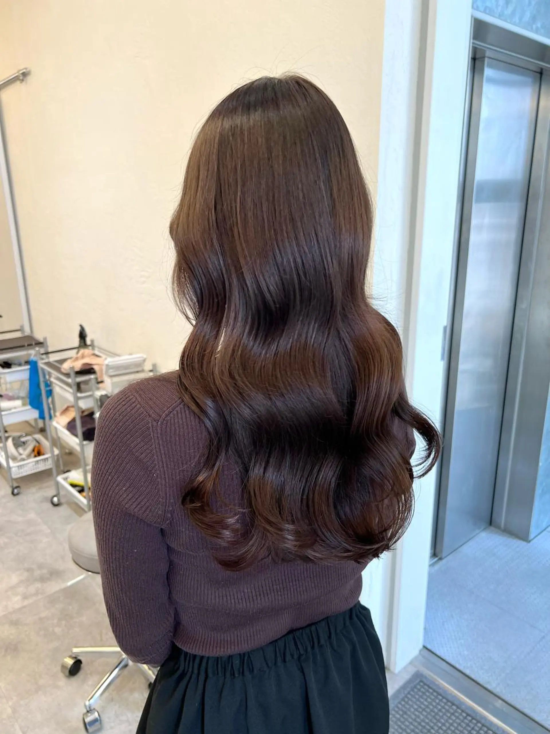 ロング カラー ヘアアレンジ カット ヘアカラー トリートメント ヘアセット レイヤー/透明感 🍃鈴木裕介のヘアスタイル