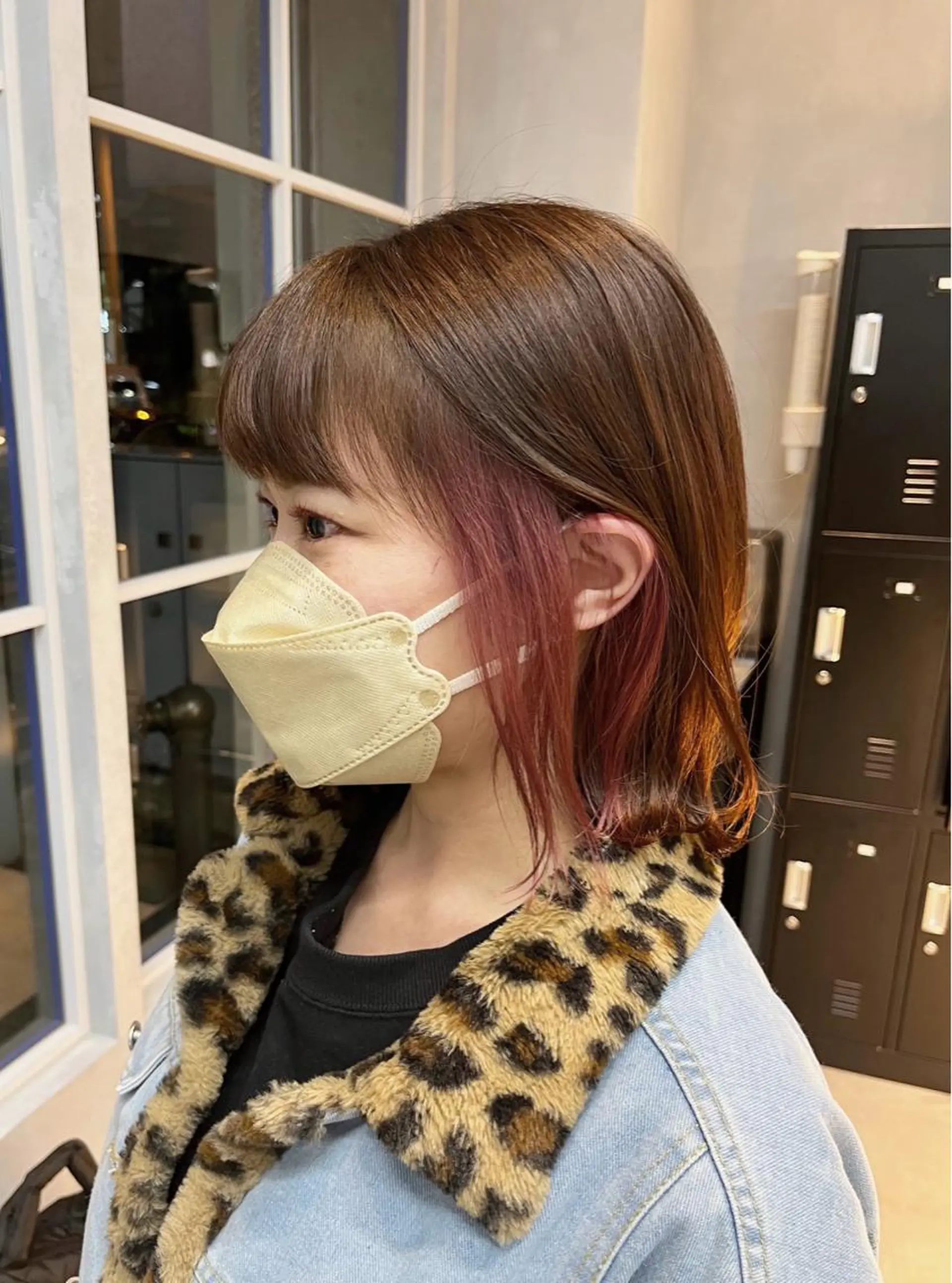 ミディアム カラー カット ヘアカラー 🦩透明感カラー🦩 makoのヘアスタイル