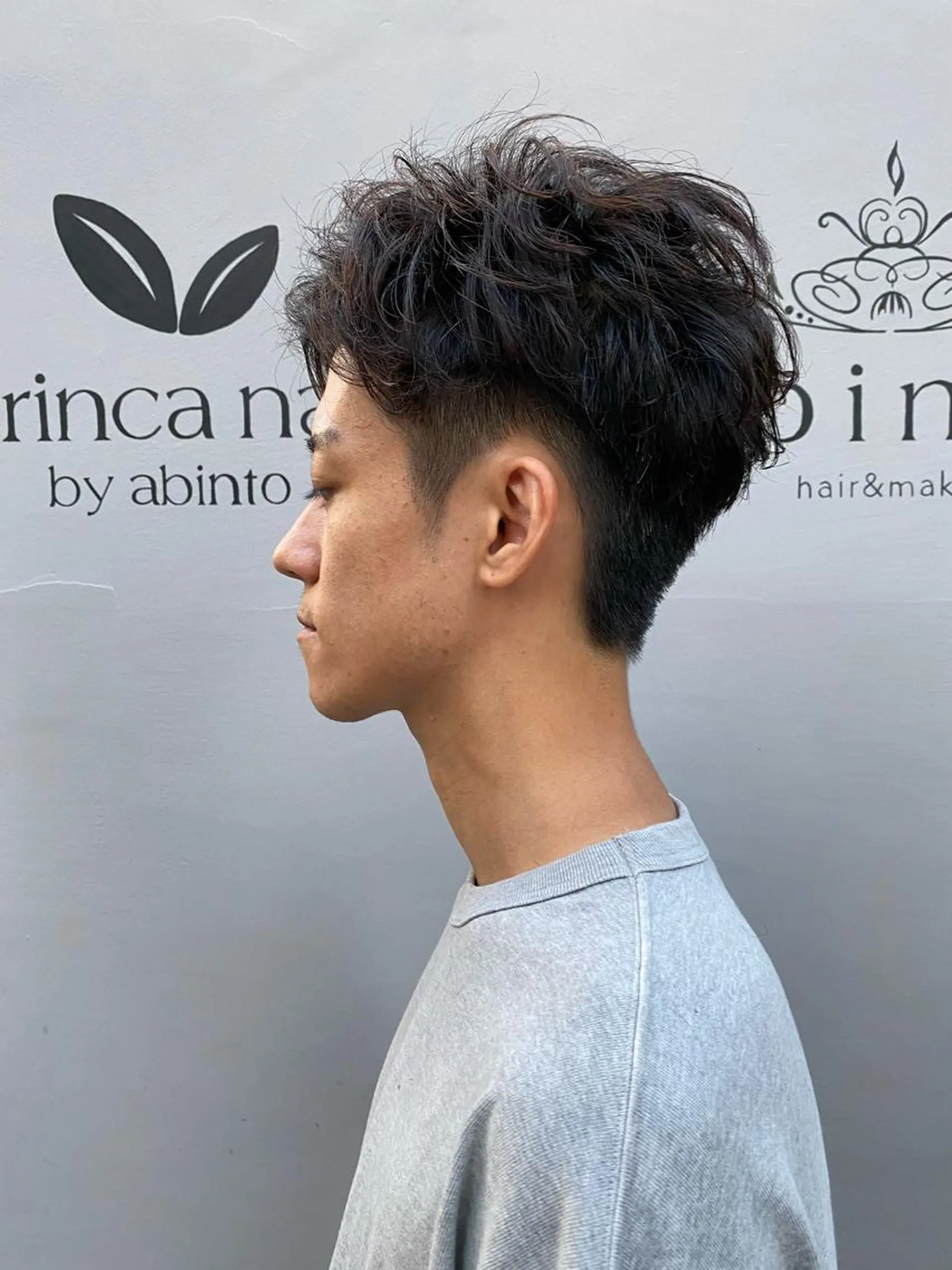 ショート メンズ カット パーマ ヘッドスパ schritt所属・木下 晃徳のヘアスタイル