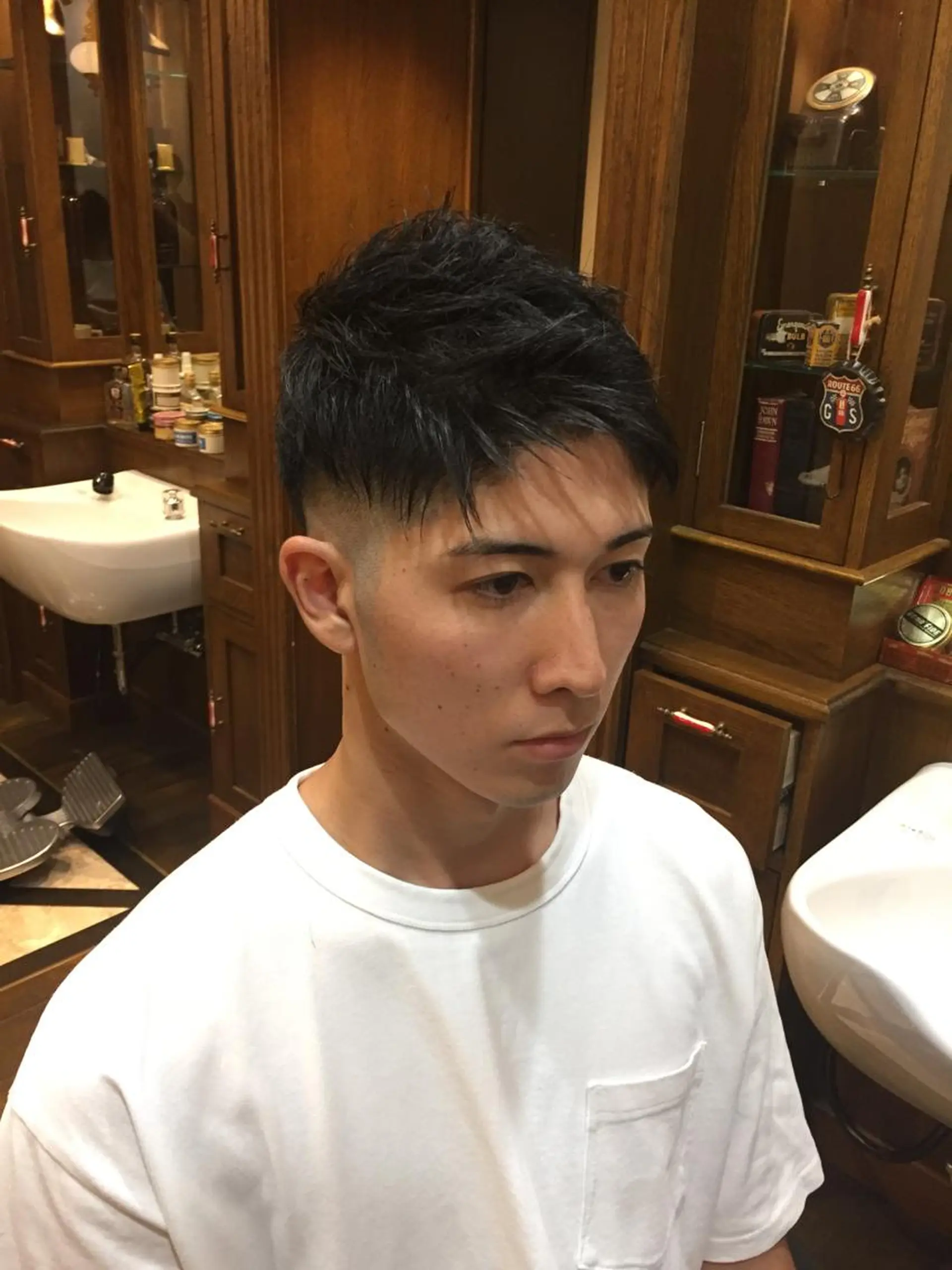 ショート ヒロ銀座ヘアーサロン 五反田店所属・寺嶋 涼のヘアスタイル