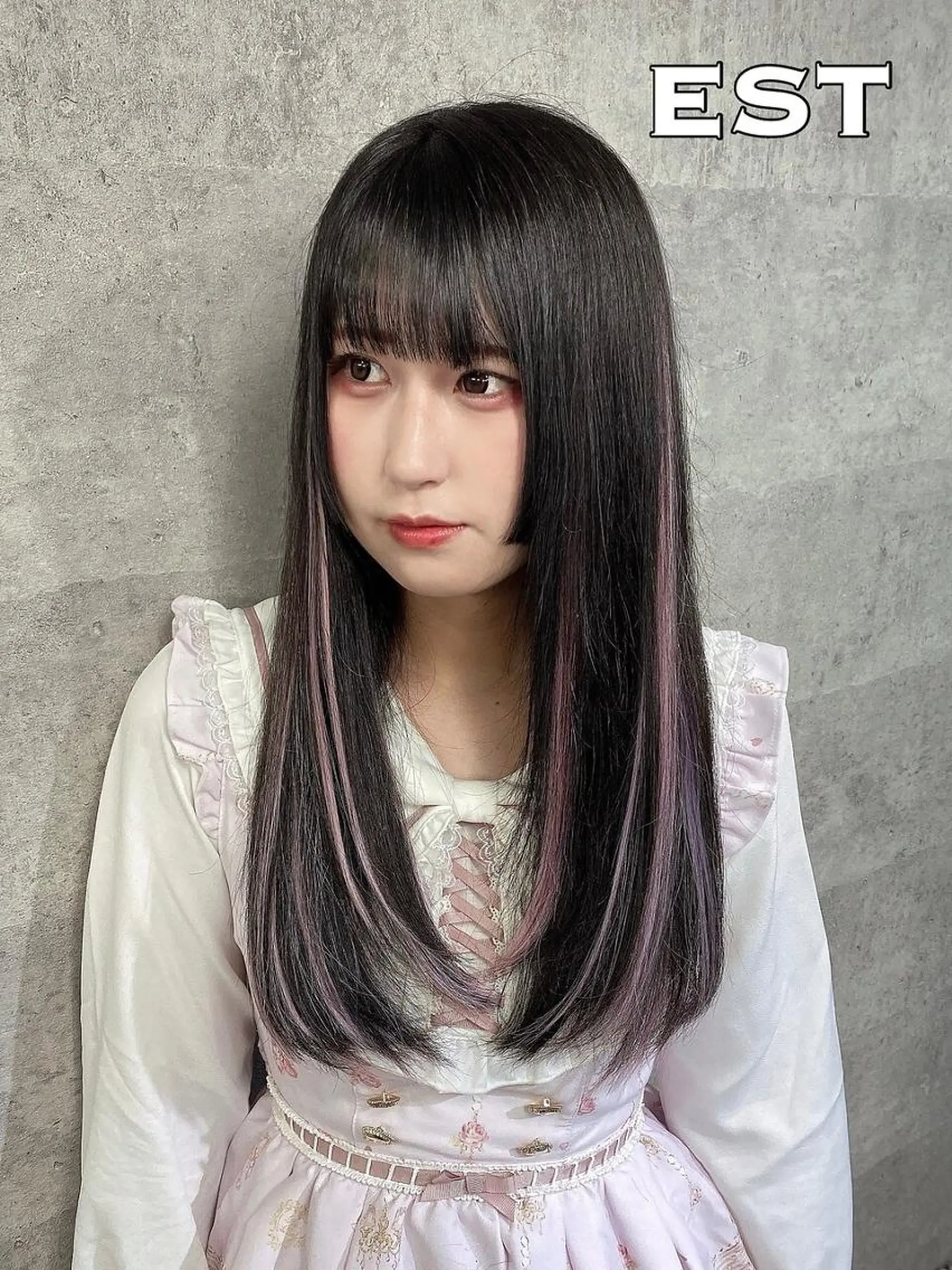 ロング カラー ヘアアレンジ シールエクステ バレイヤージュ ベージュカラー ブリーチ ケアブリーチ KAZU TACKYのヘアスタイル