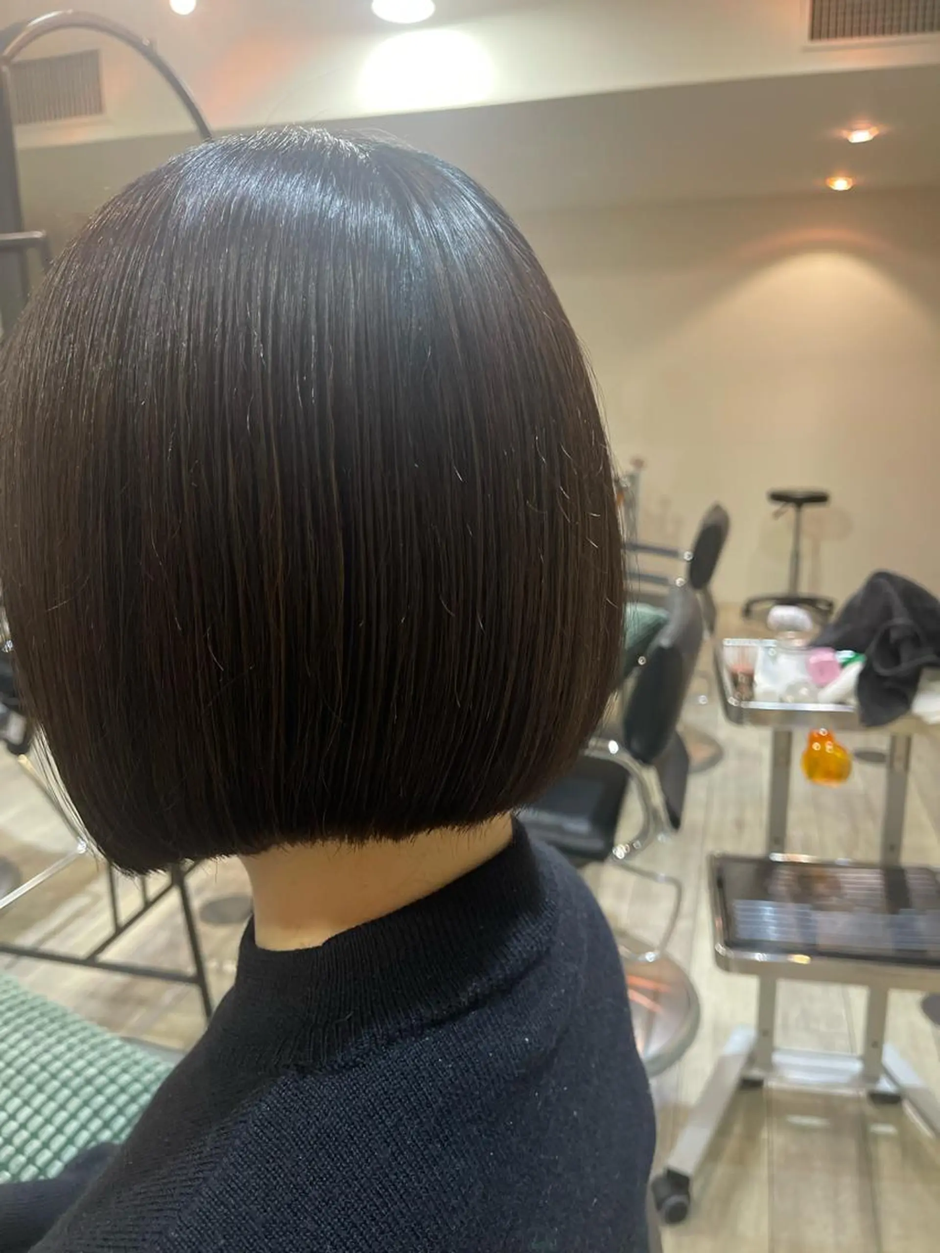 ショート ボブ 米元 春奈のヘアスタイル