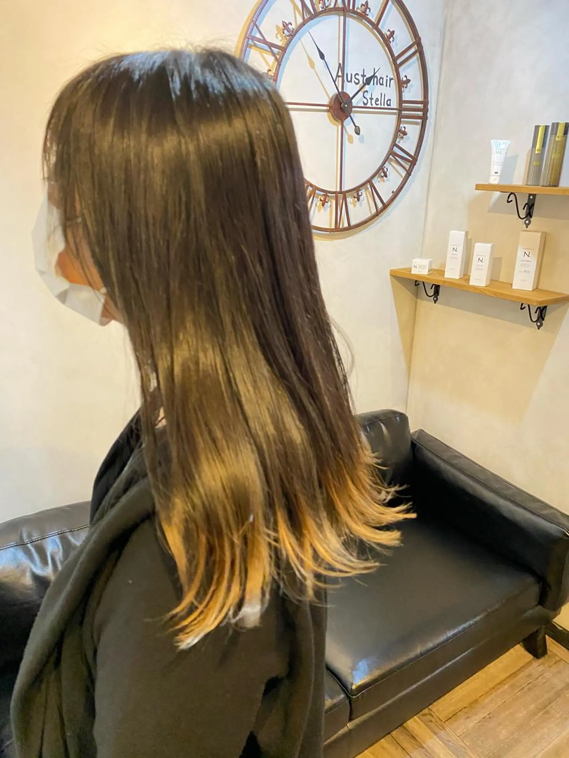 ロング カット ヘアカラー トリートメント AUBE HAIRazul吉祥寺所属・髪質改善✨幹細胞✨ ウルツヤ🌈清水　祥のヘアスタイル