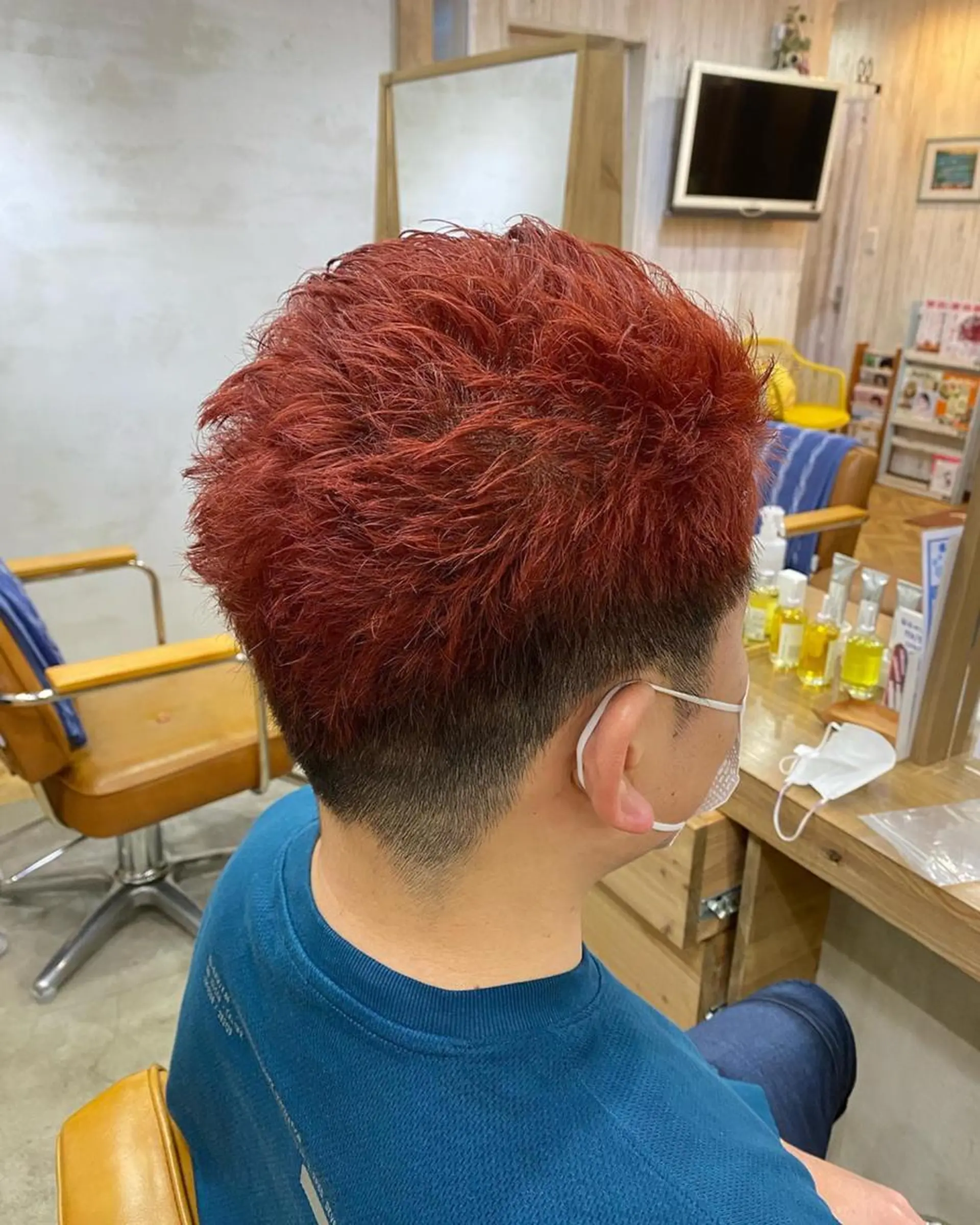 カラー パーマ ヘアアレンジ メンズ キッズ ネイル マツエク・マツパ メンズブリーチ センターパート マッシュ メンズパーマ メンズショート Saffyハリウッド トリートメント◎のヘアスタイル