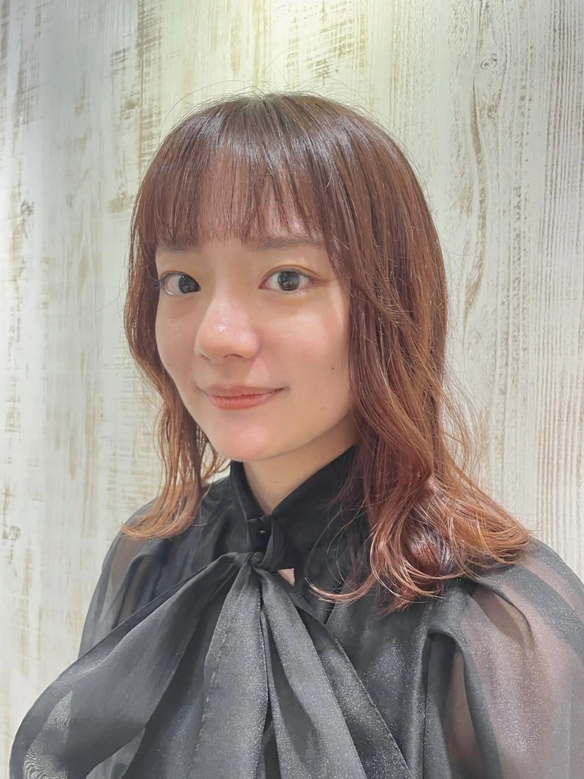 ミディアム 顔周りカット ivy by CIEL 女性専用サロン【アイビーバイシエル】所属・nana 🌼のヘアスタイル