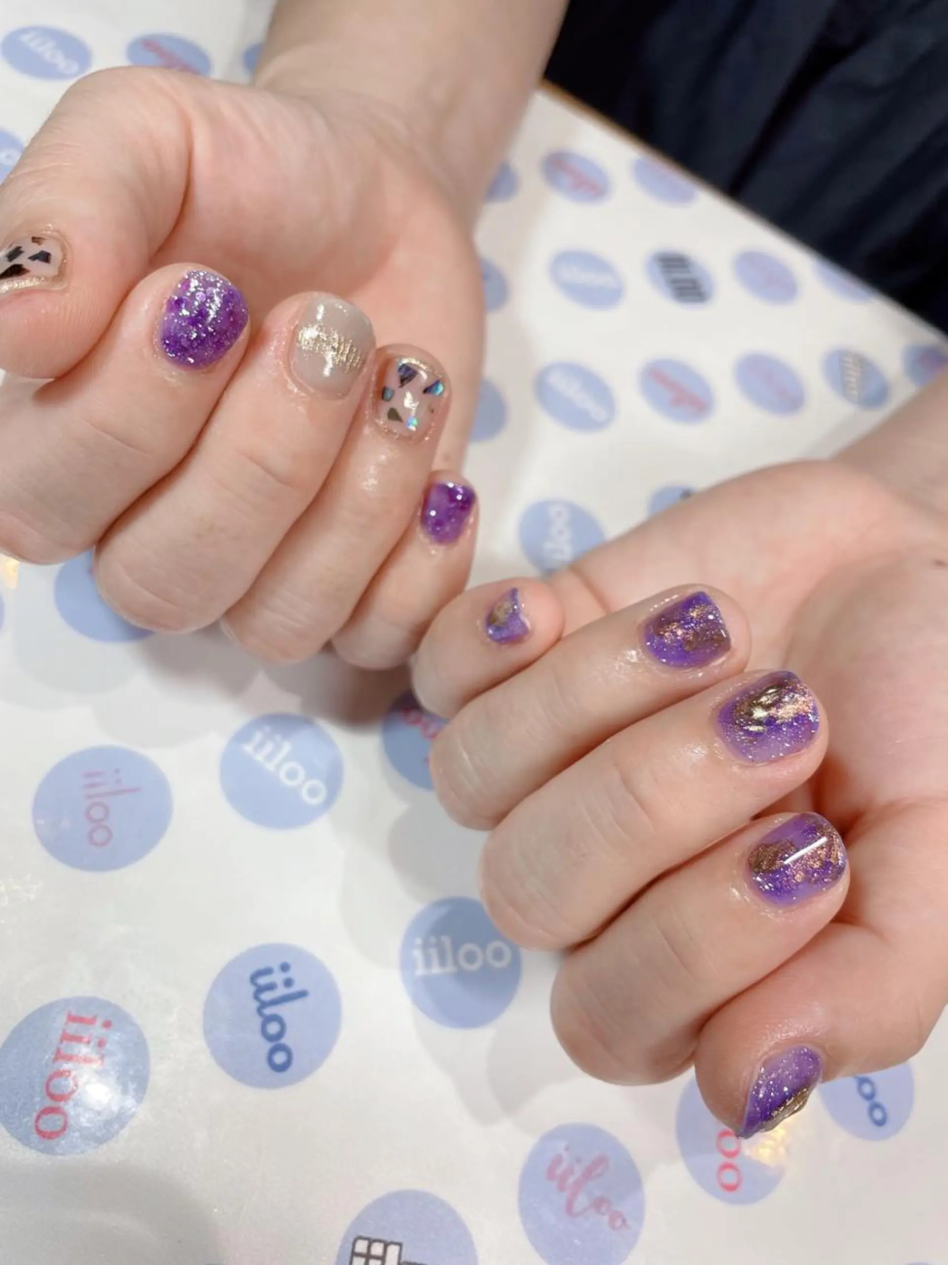 ネイル iiloo aromaworksのネイルデザイン