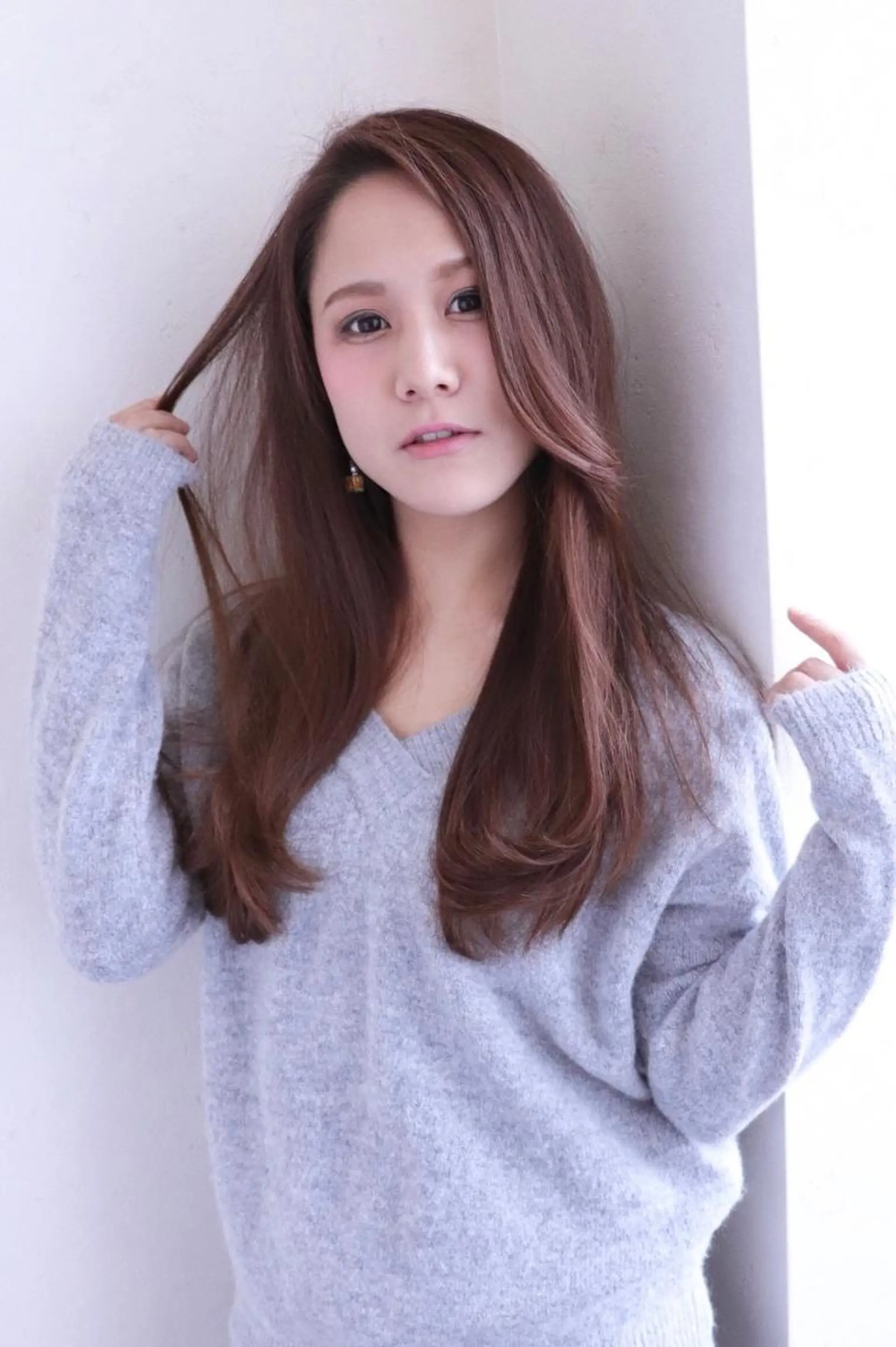 ミディアム カラー 兒玉 一成のヘアスタイル