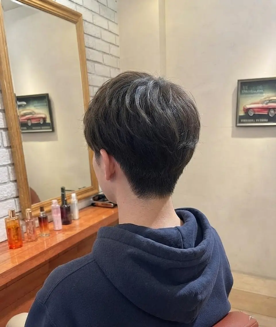 ショート ショートヘア カット トリートメント flencia 丸 和博|カットのヘアスタイル