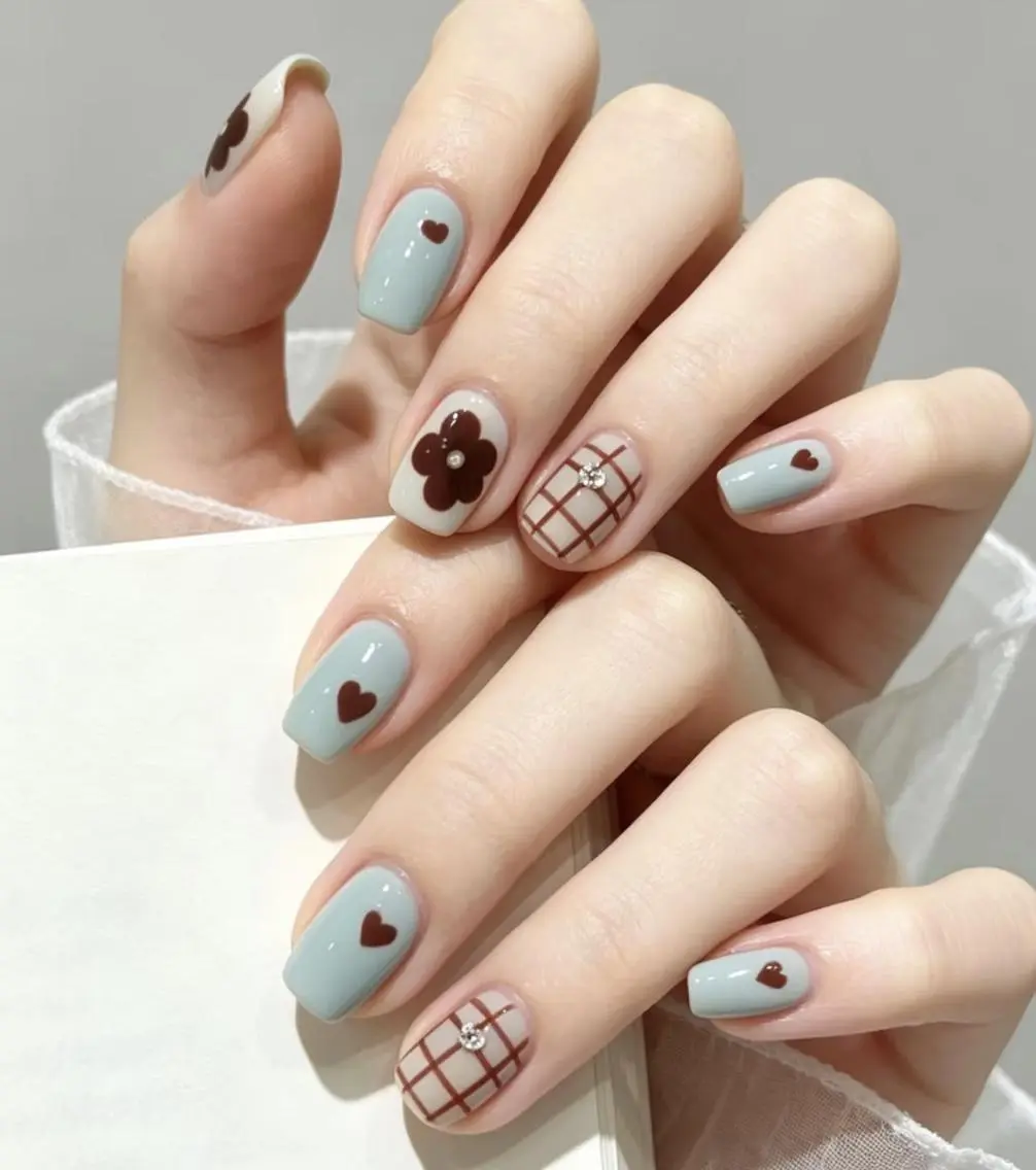 ネイル 韓国ネイル ワンホンネイル ami ｜韓国っぽnailのネイルデザイン